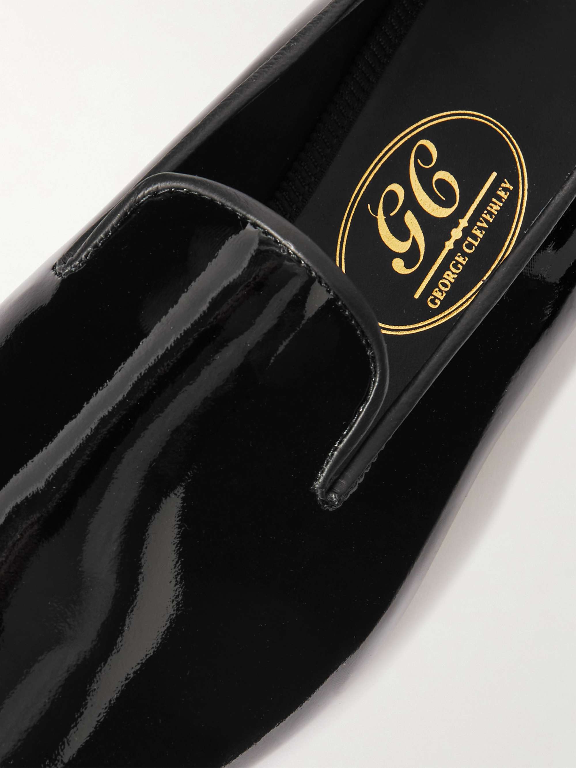 GEORGE CLEVERLEY Windsor Patent-Leather Loafers