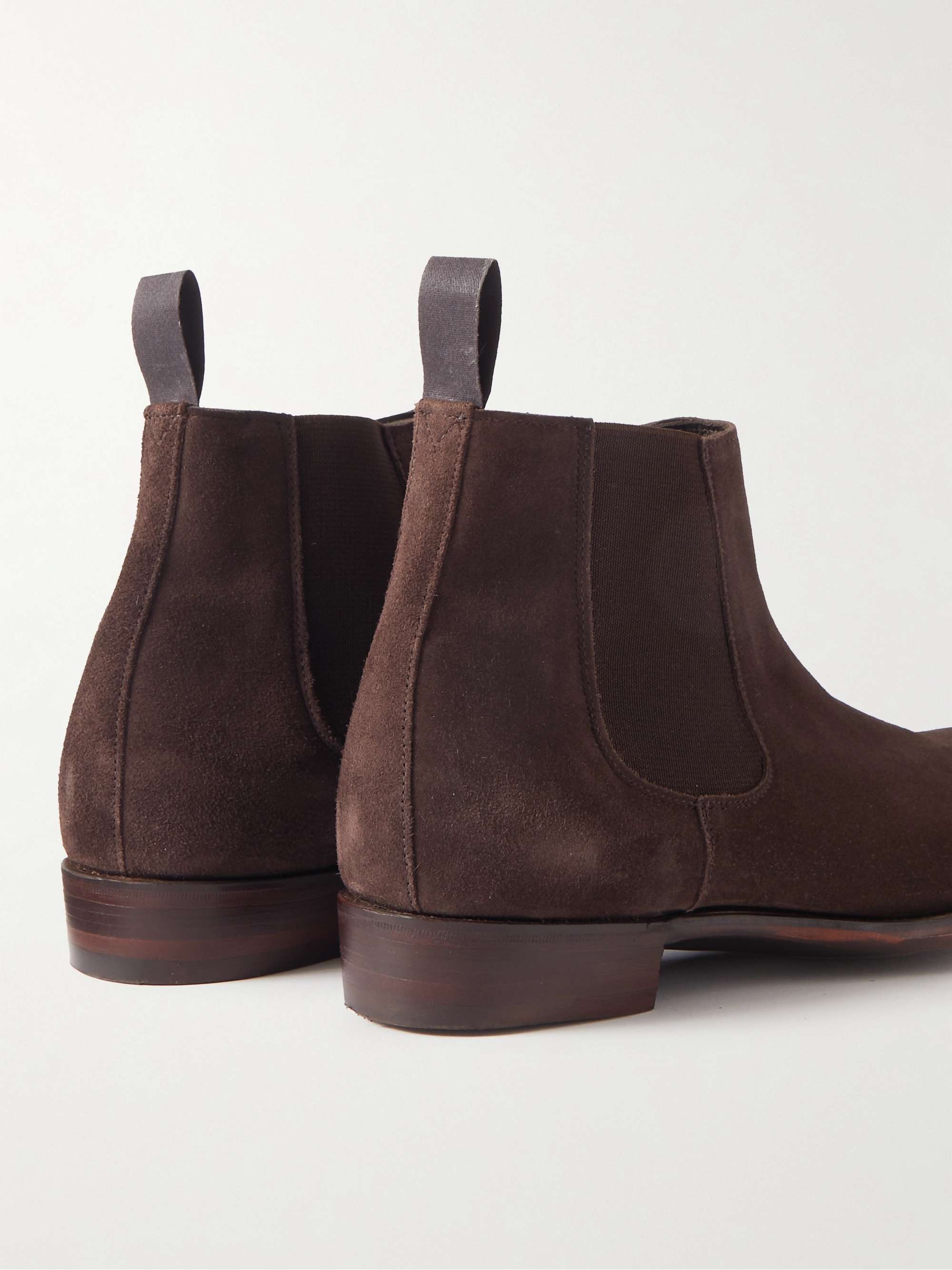 GEORGE CLEVERLEY Jason Suede Chelsea Boots