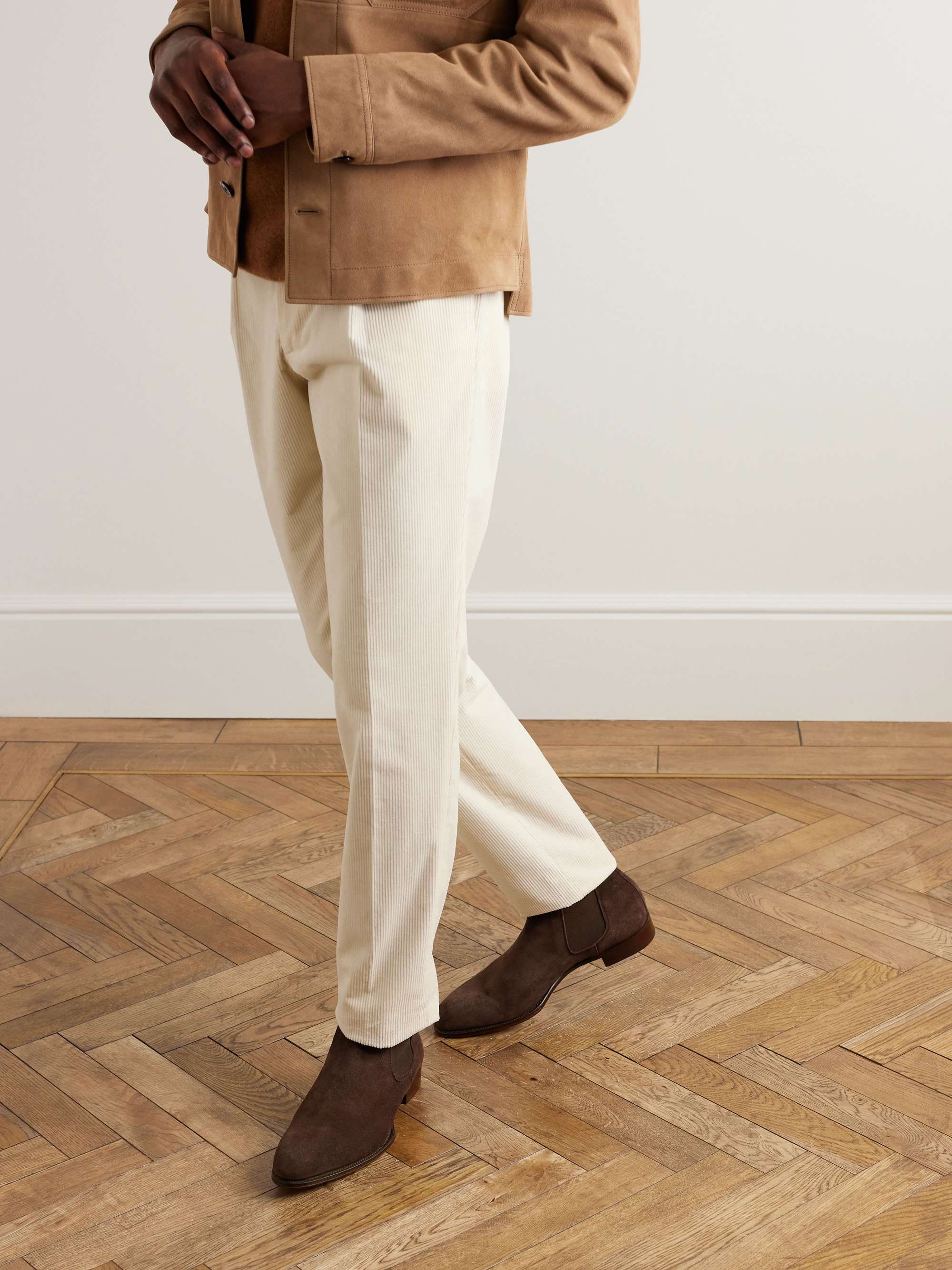 GEORGE CLEVERLEY Jason Suede Chelsea Boots