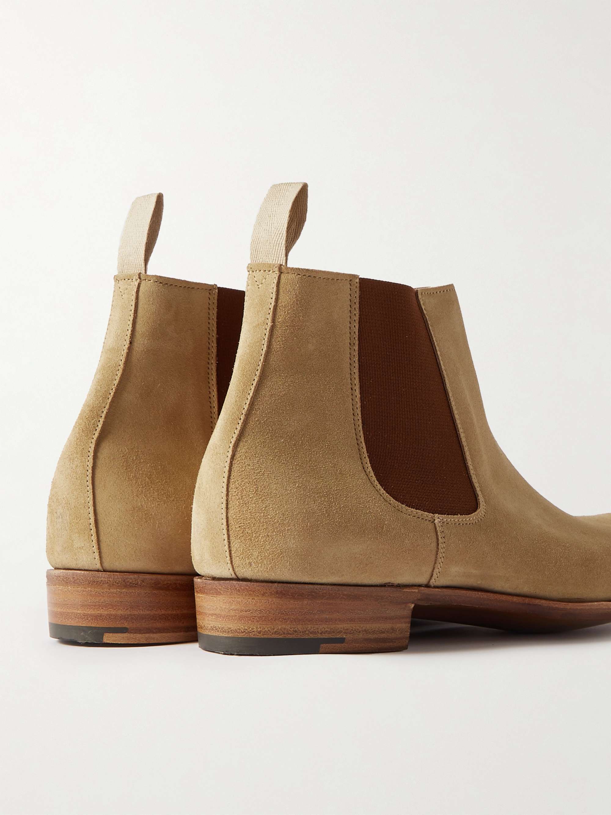 GEORGE CLEVERLEY Jason Suede Chelsea Boots