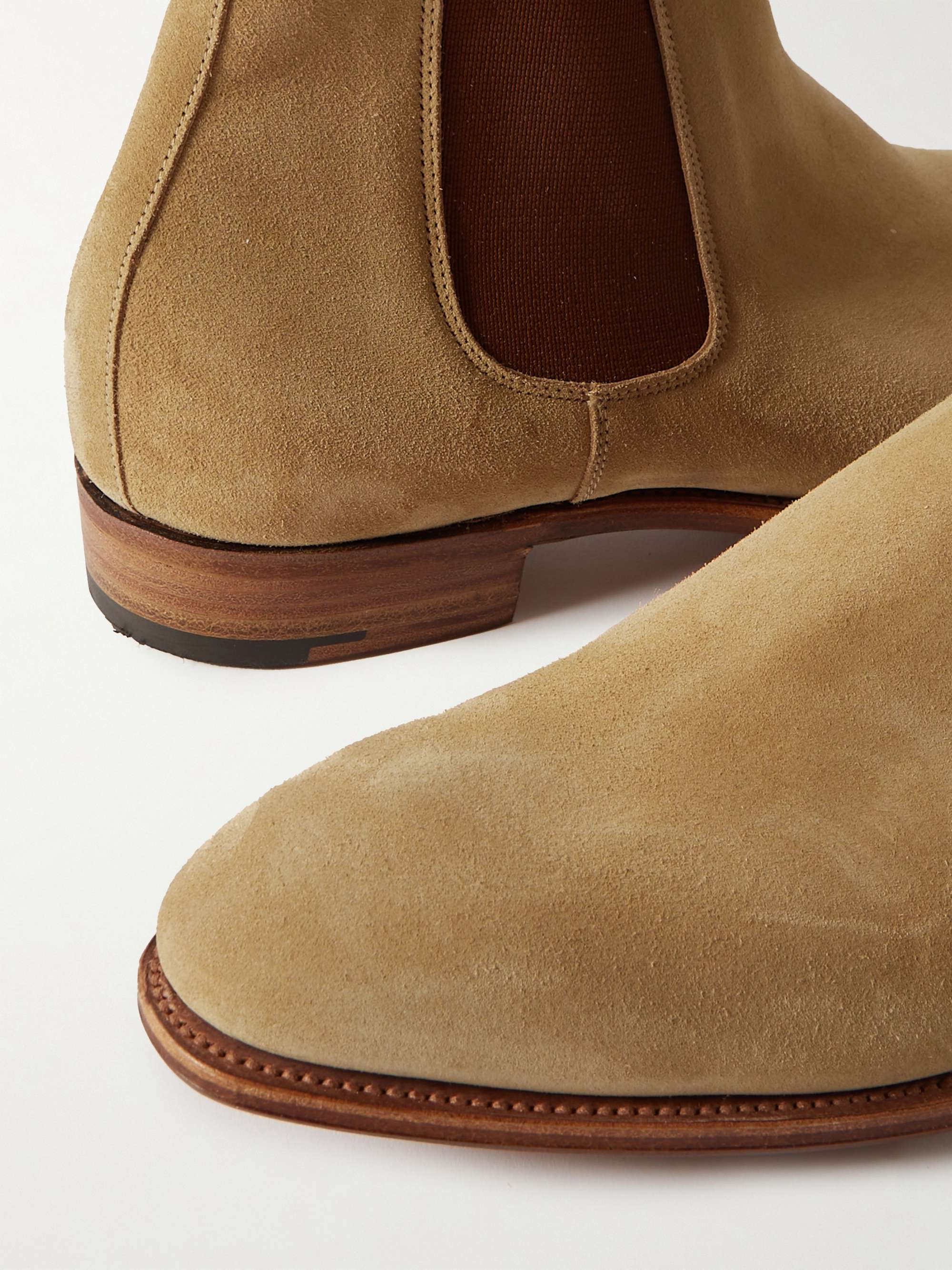GEORGE CLEVERLEY Jason Suede Chelsea Boots