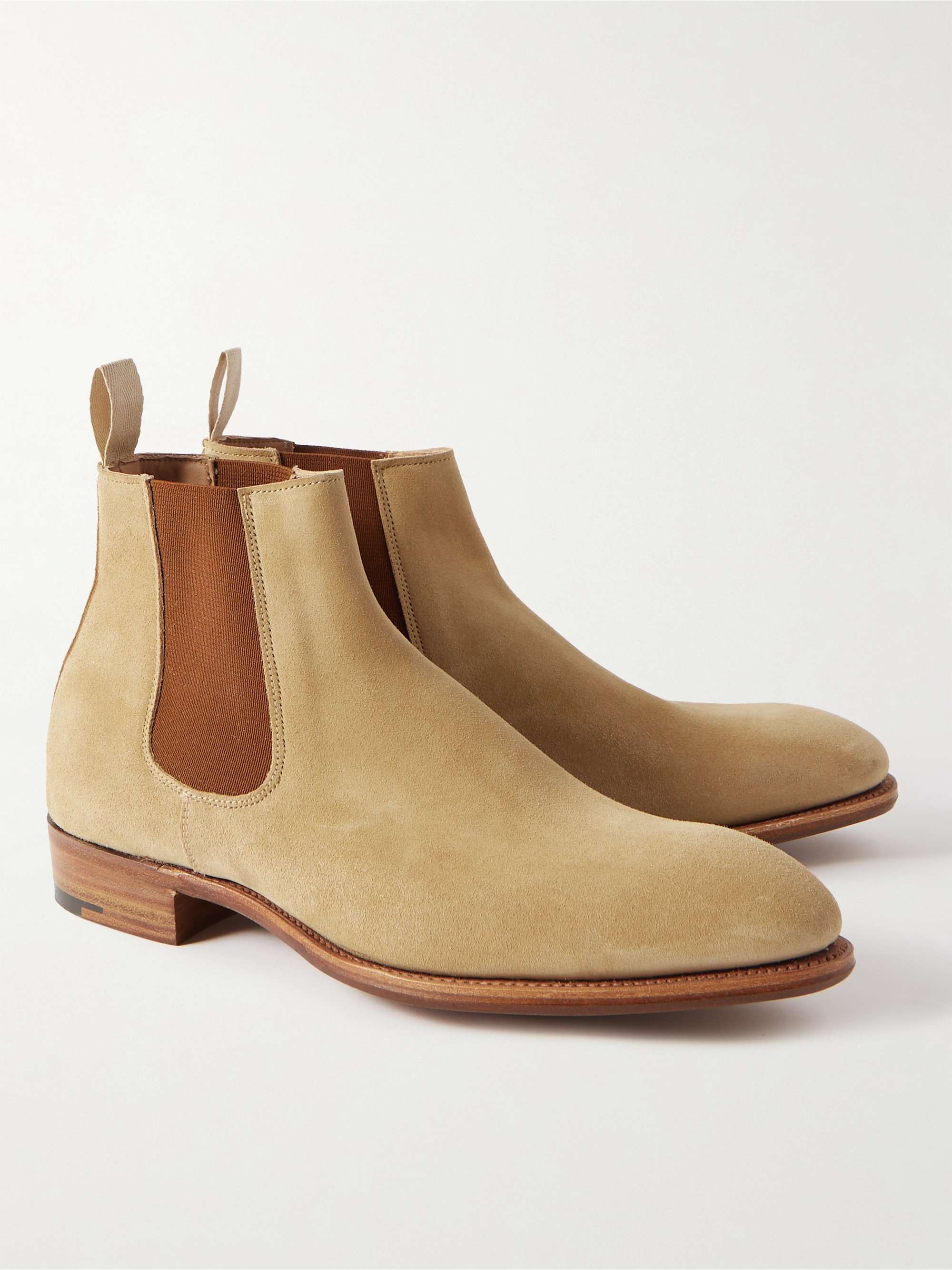 GEORGE CLEVERLEY Jason Suede Chelsea Boots