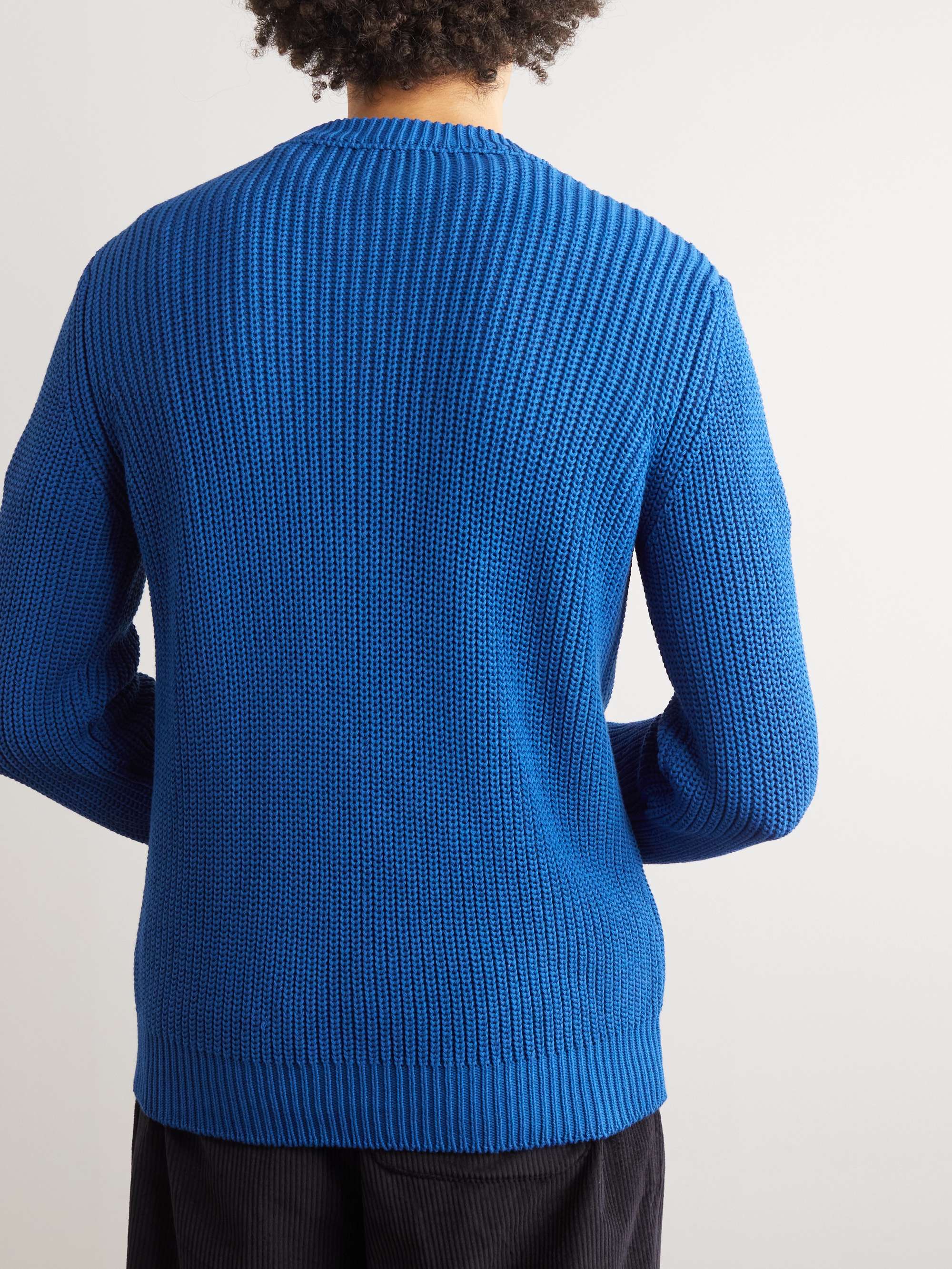 DOPPIAA Ribbed Cotton Sweater