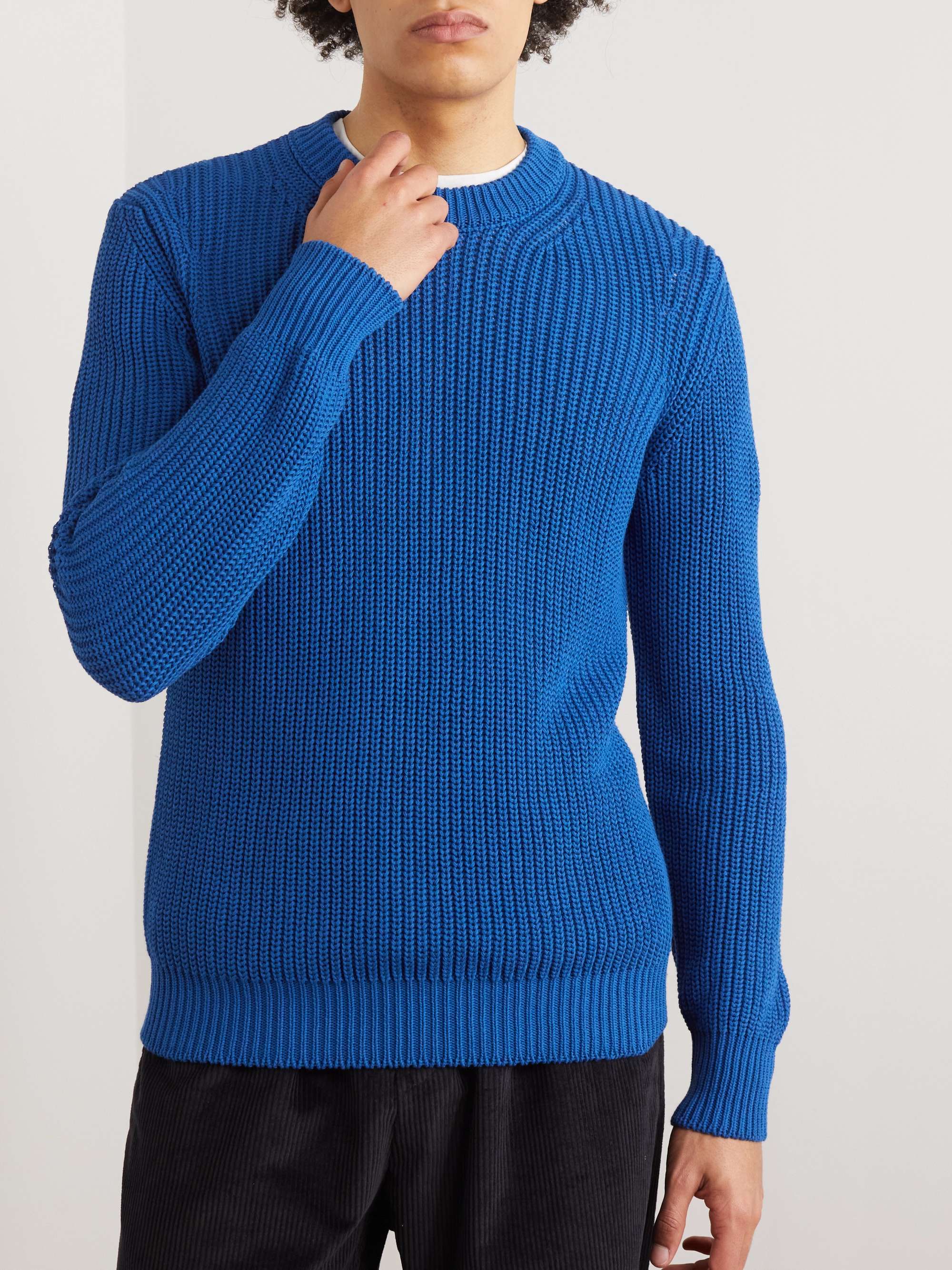 DOPPIAA Ribbed Cotton Sweater