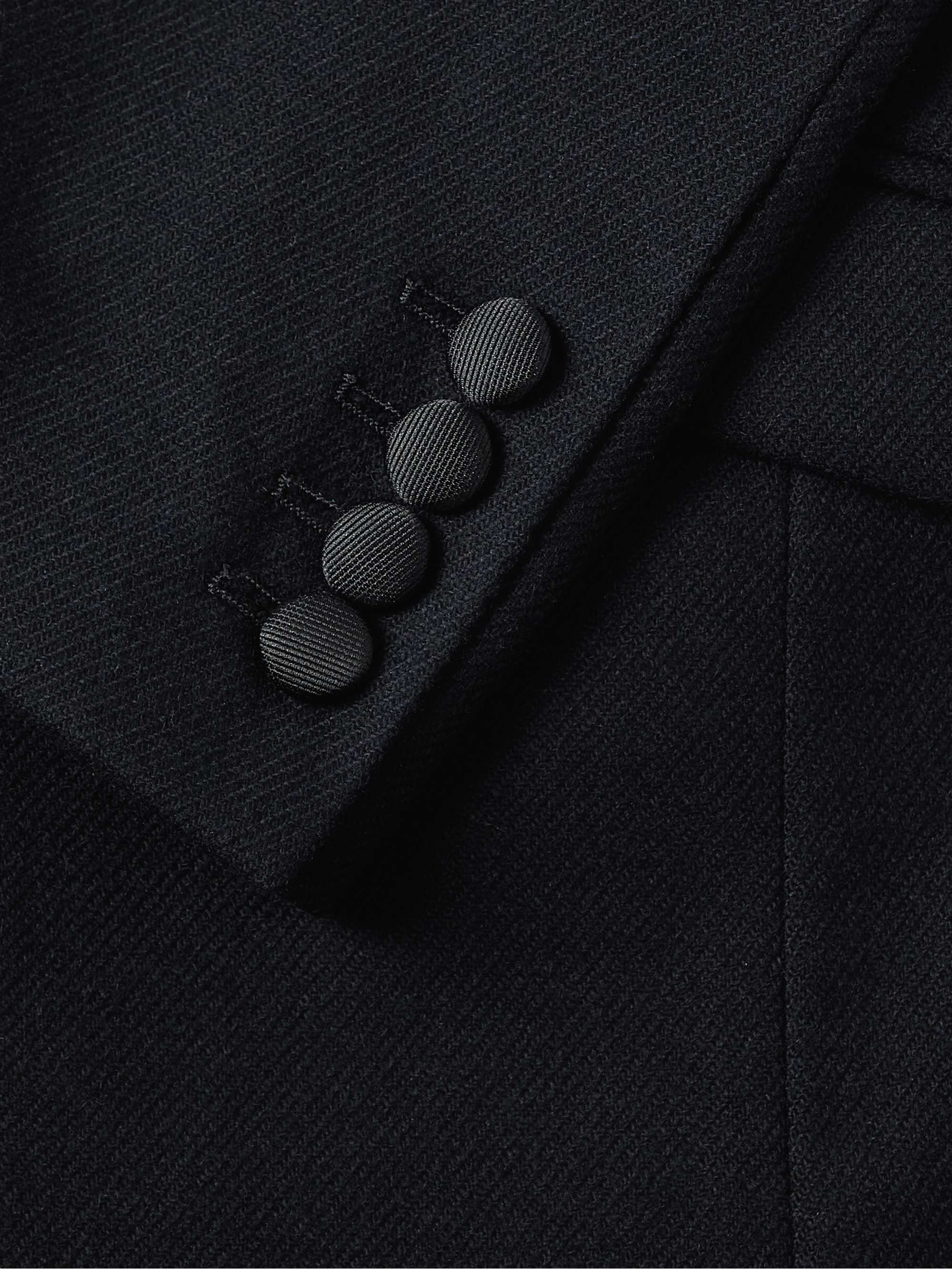 FAVOURBROOK Seaton Slim-Fit Grosgrain-Trimmed Cashmere Tuxedo Jacket