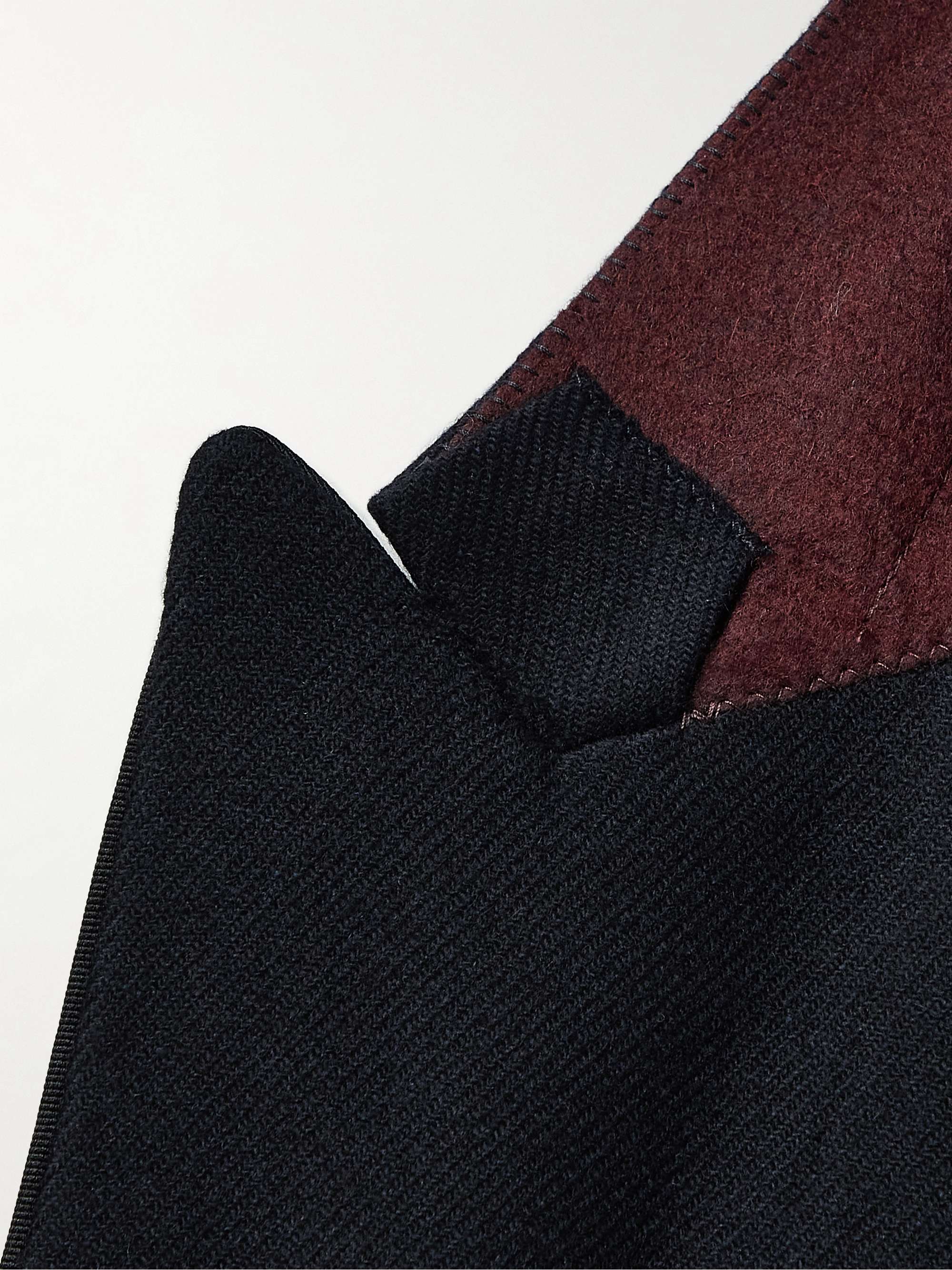FAVOURBROOK Seaton Slim-Fit Grosgrain-Trimmed Cashmere Tuxedo Jacket
