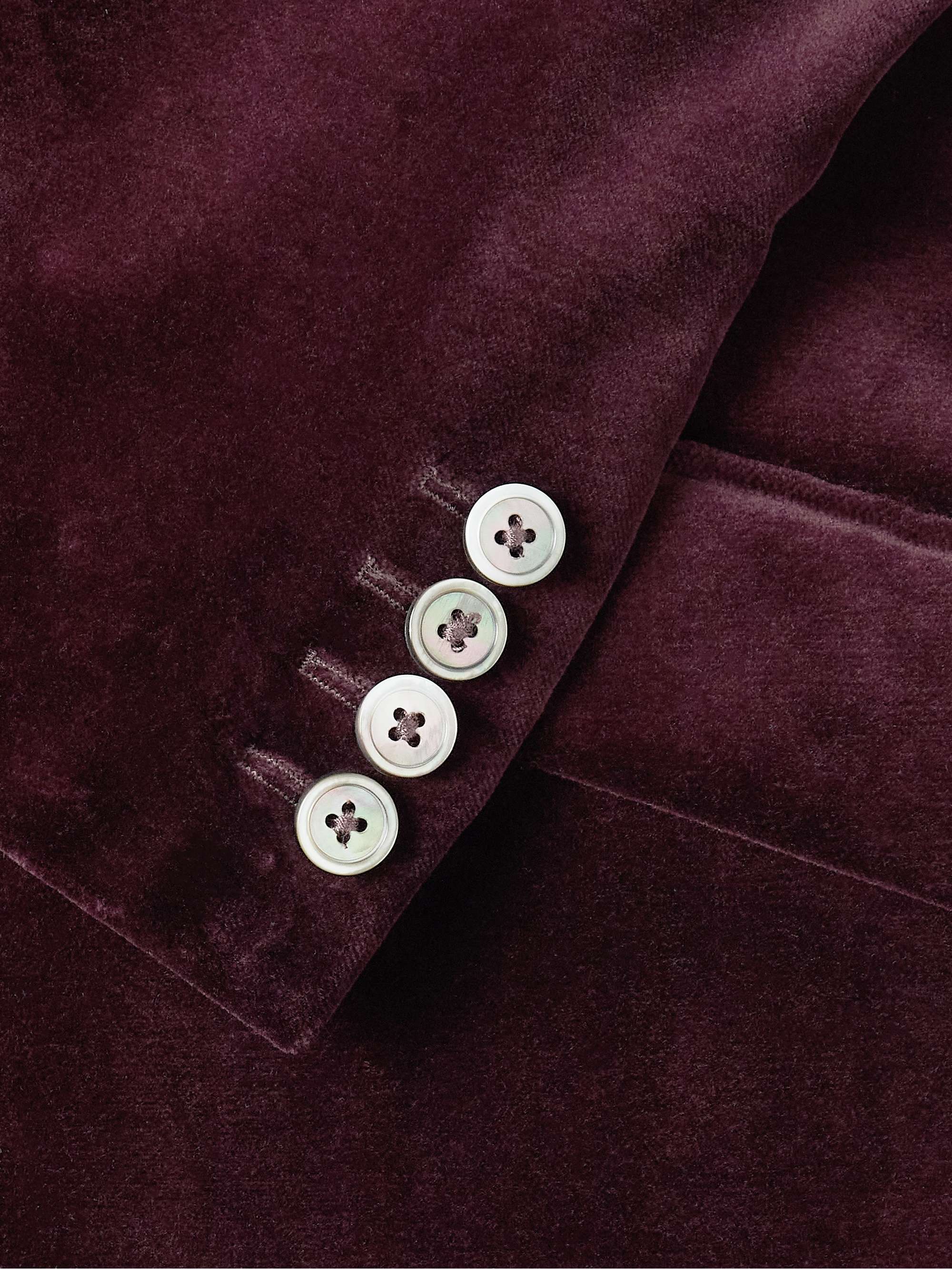FAVOURBROOK Newport Cotton-Velvet Tuxedo Jacket
