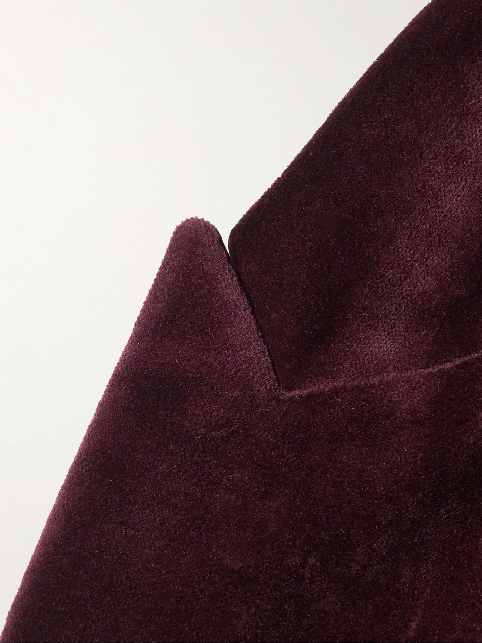 FAVOURBROOK Newport Cotton-Velvet Tuxedo Jacket