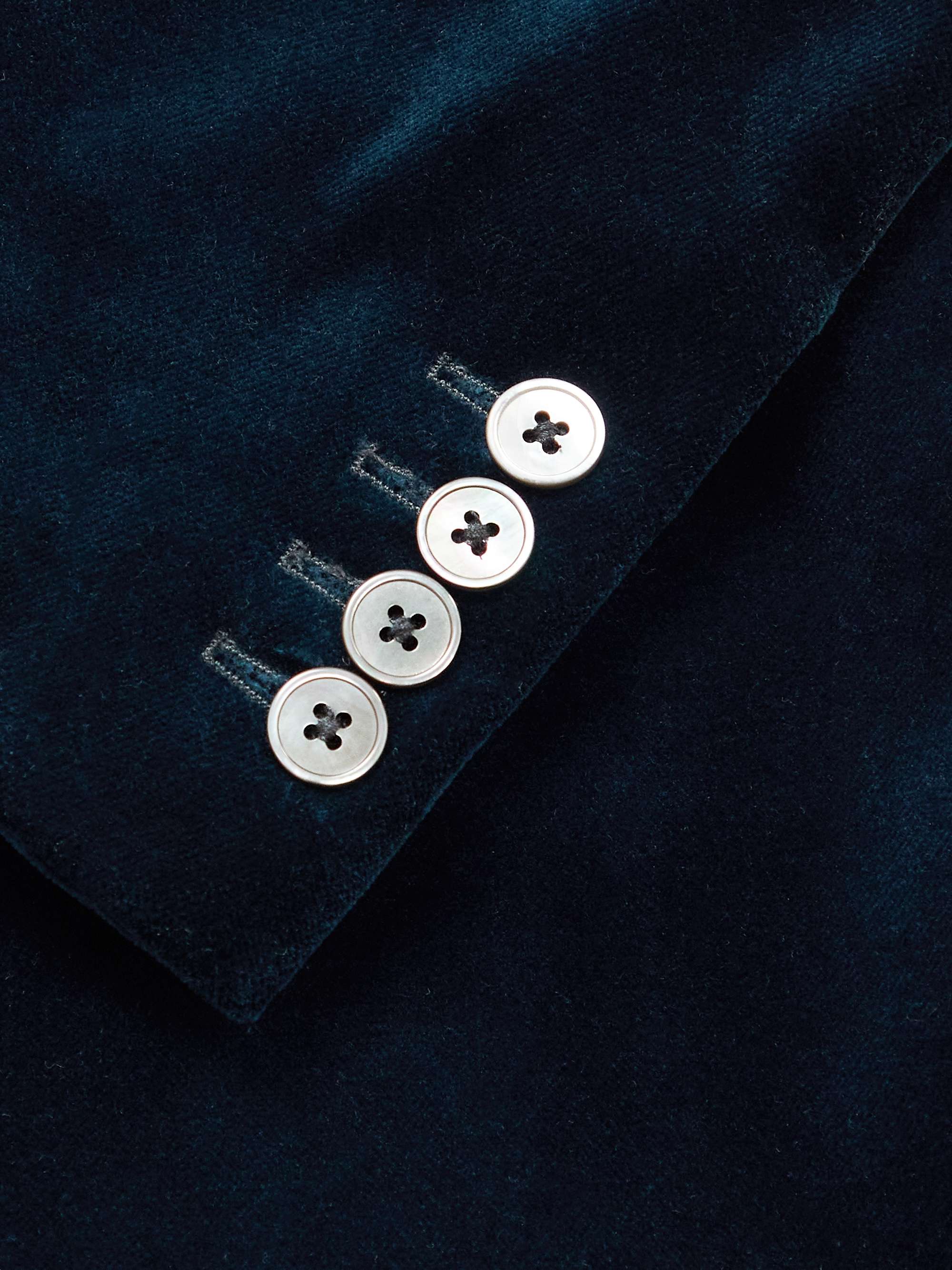 FAVOURBROOK Newport Slim-Fit Cotton-Velvet Jacket