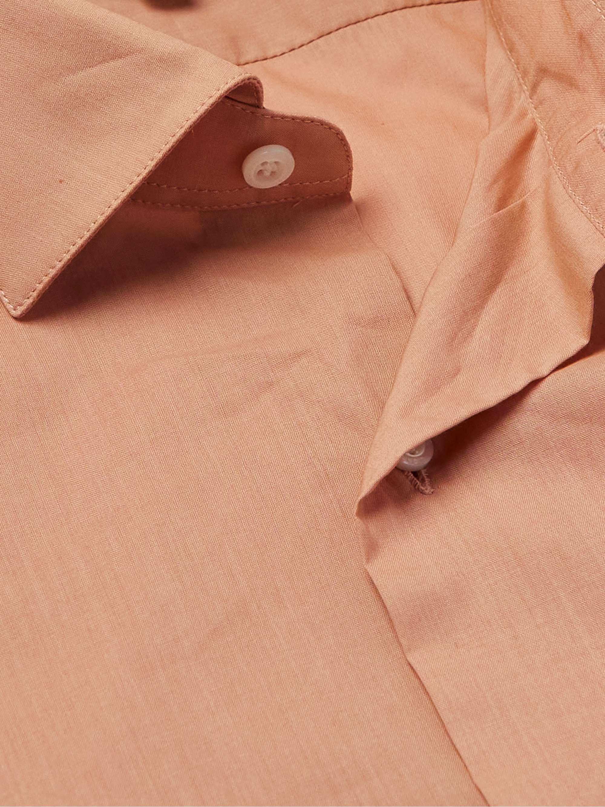 CARUSO Cotton-Poplin Shirt