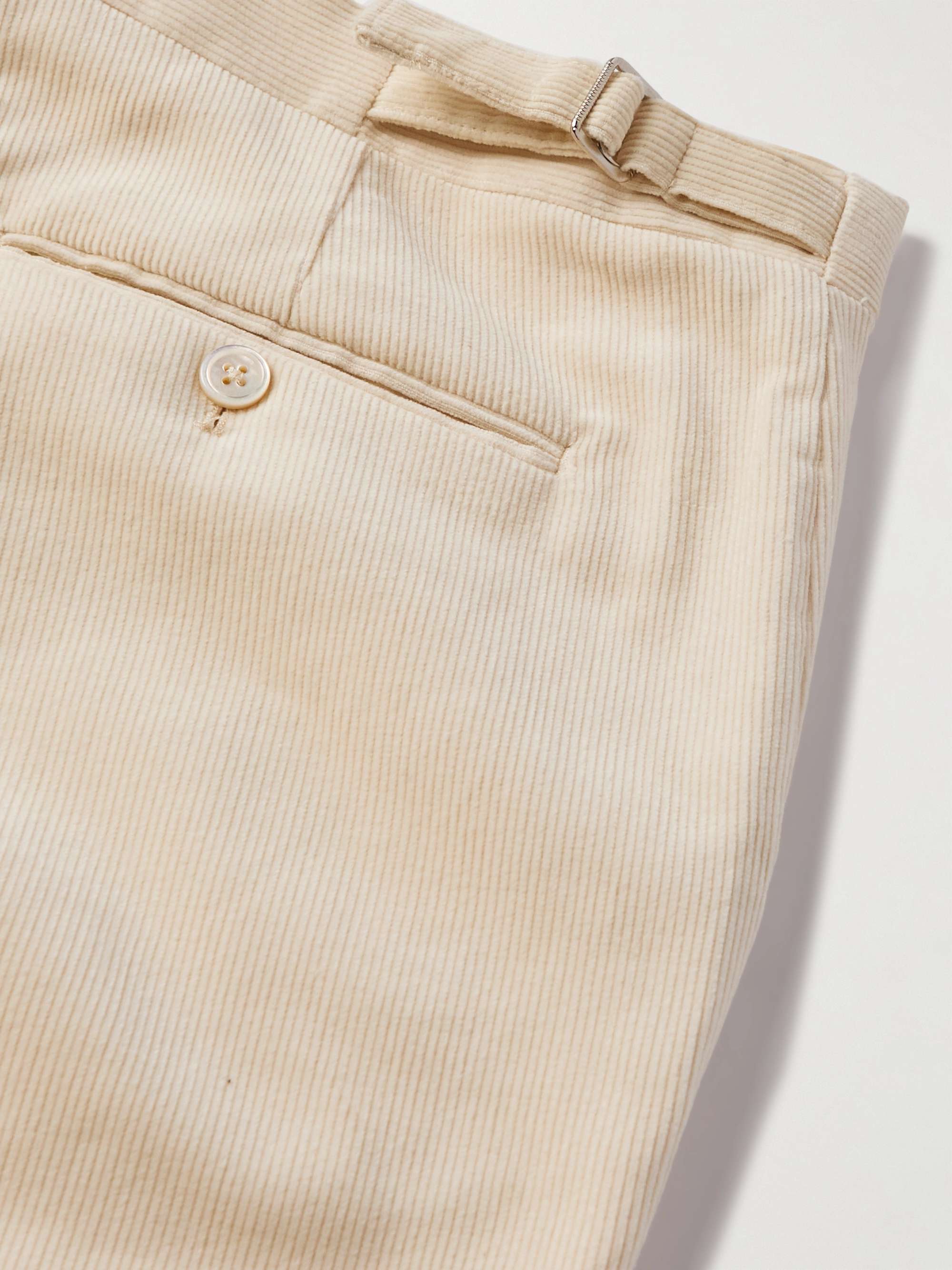 FAVOURBROOK Straight-Leg Cotton-Corduroy Suit Trousers