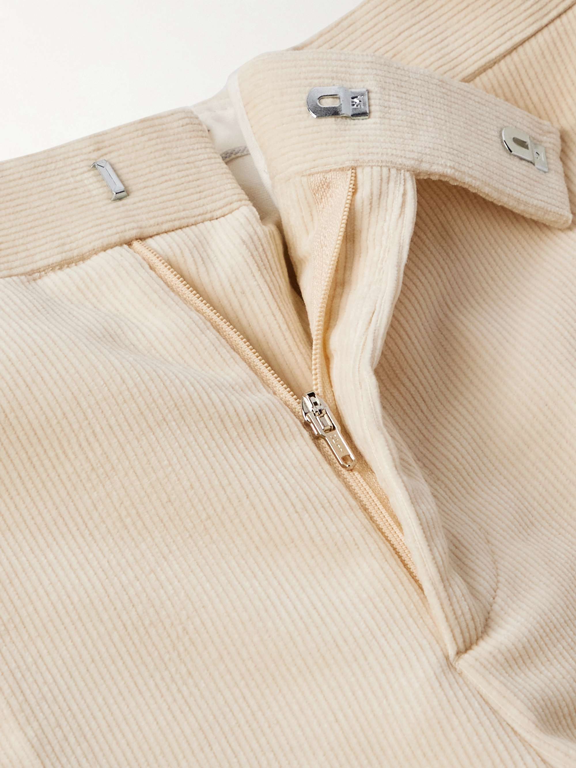 FAVOURBROOK Straight-Leg Cotton-Corduroy Suit Trousers