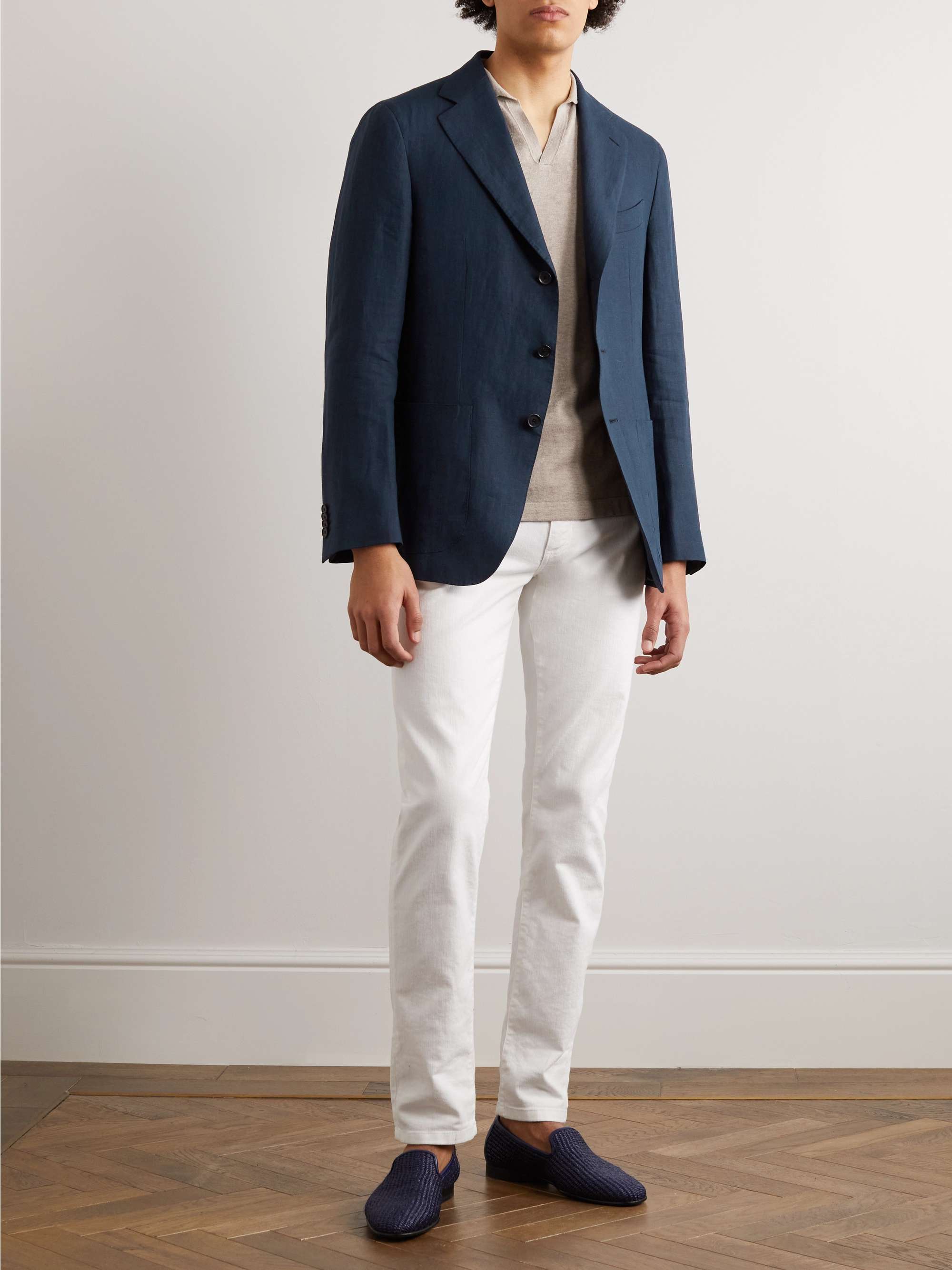 Aida Linen Blazer