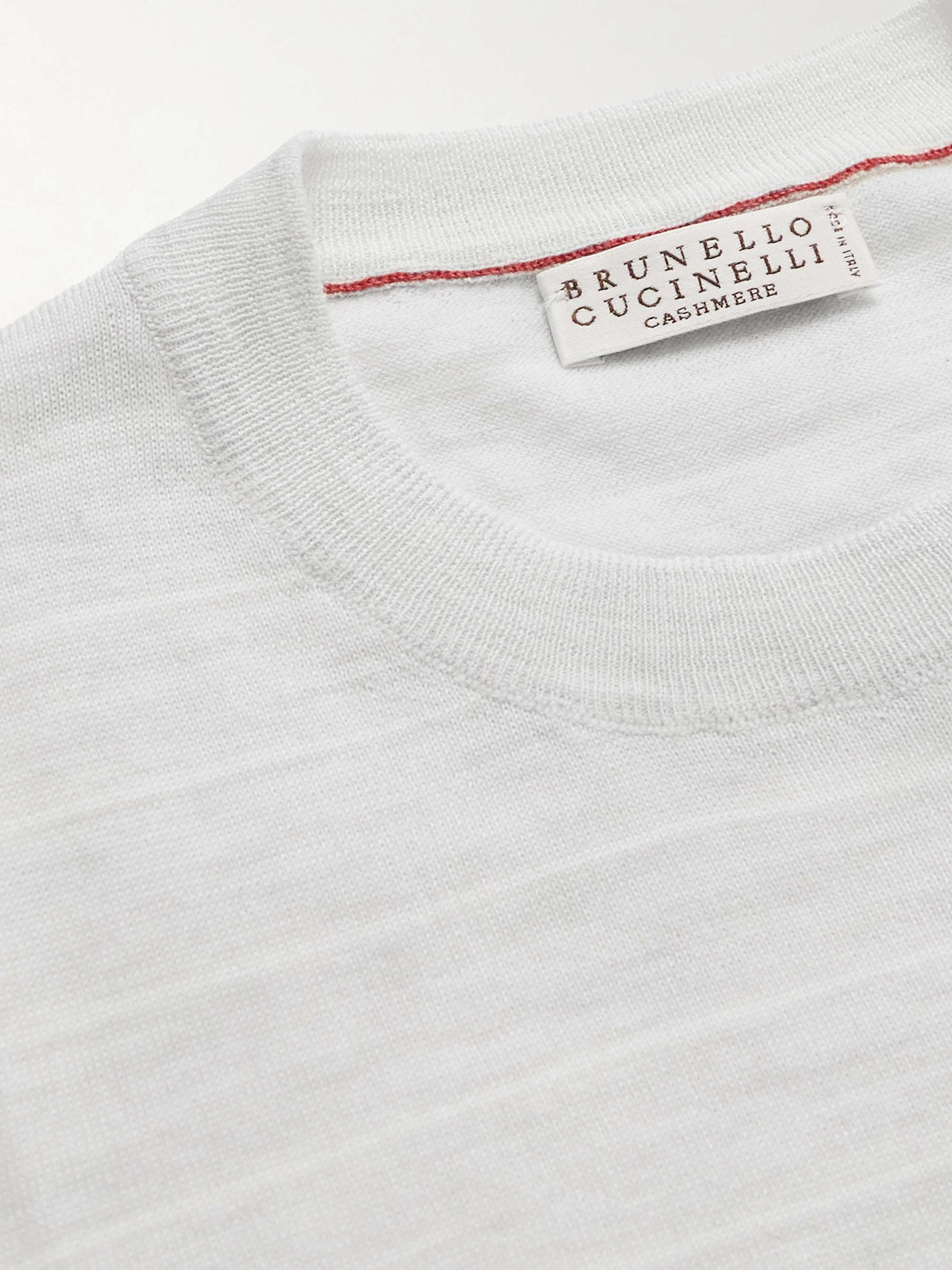 BRUNELLO CUCINELLI KIDS Ages 4-7 Wool and Cashmere-Blend Sweater