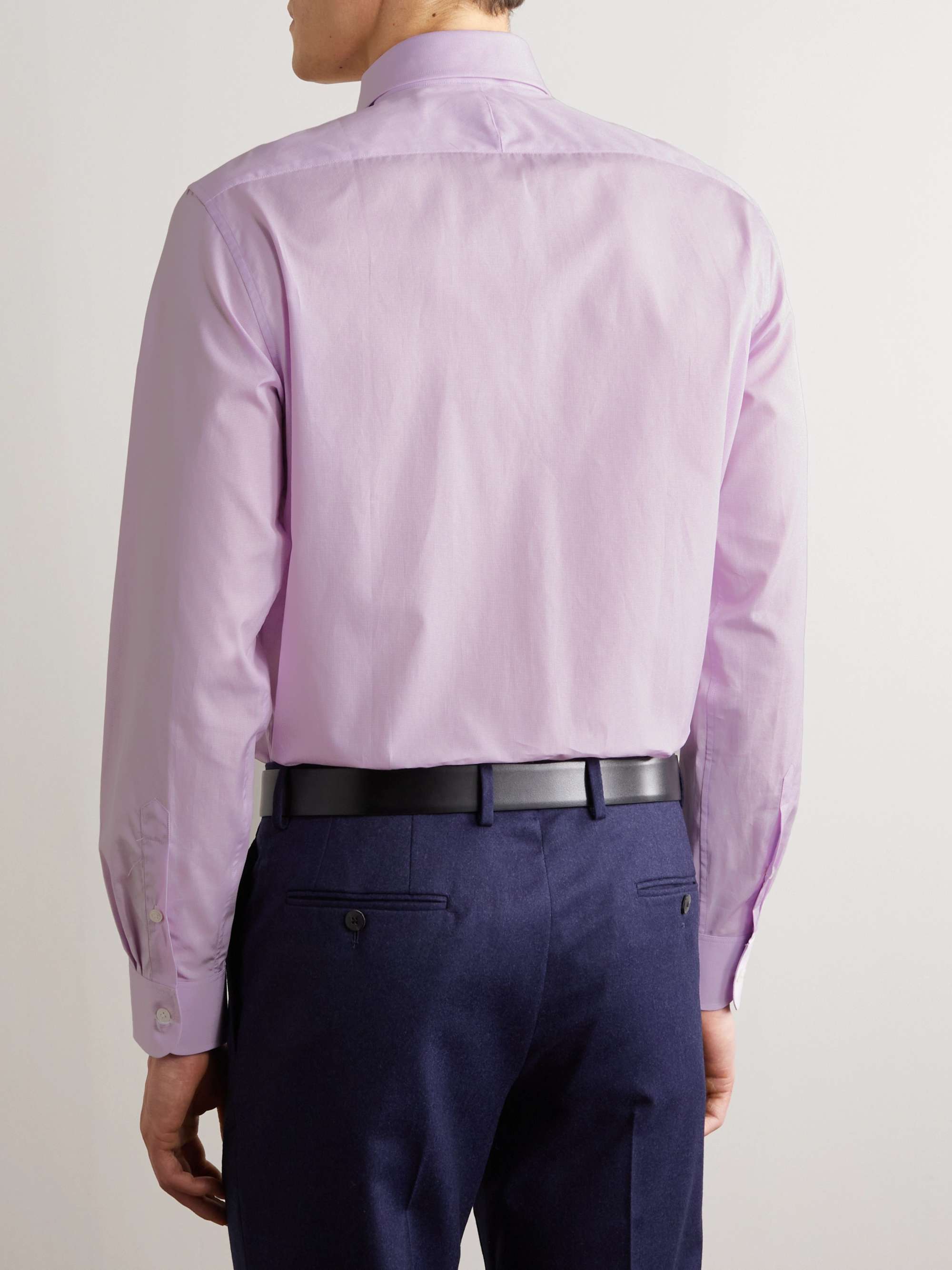 DUNHILL Checked Cotton Shirt