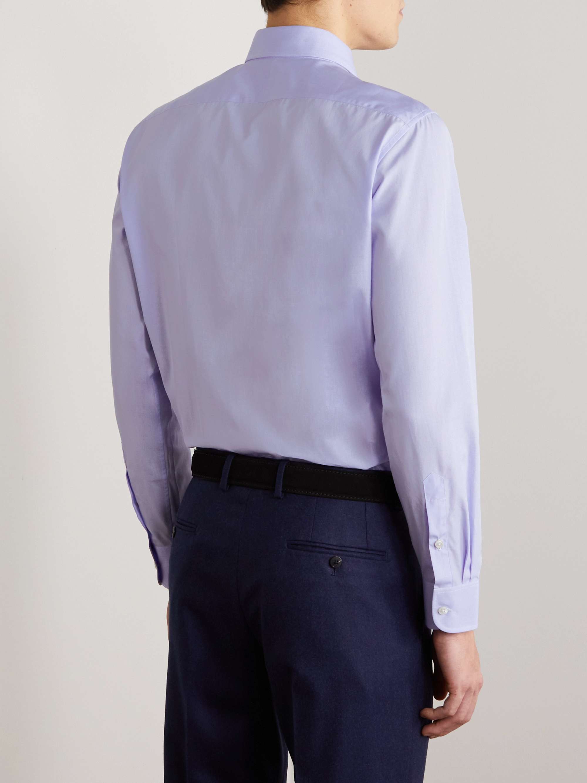 DUNHILL Checked Cotton Shirt