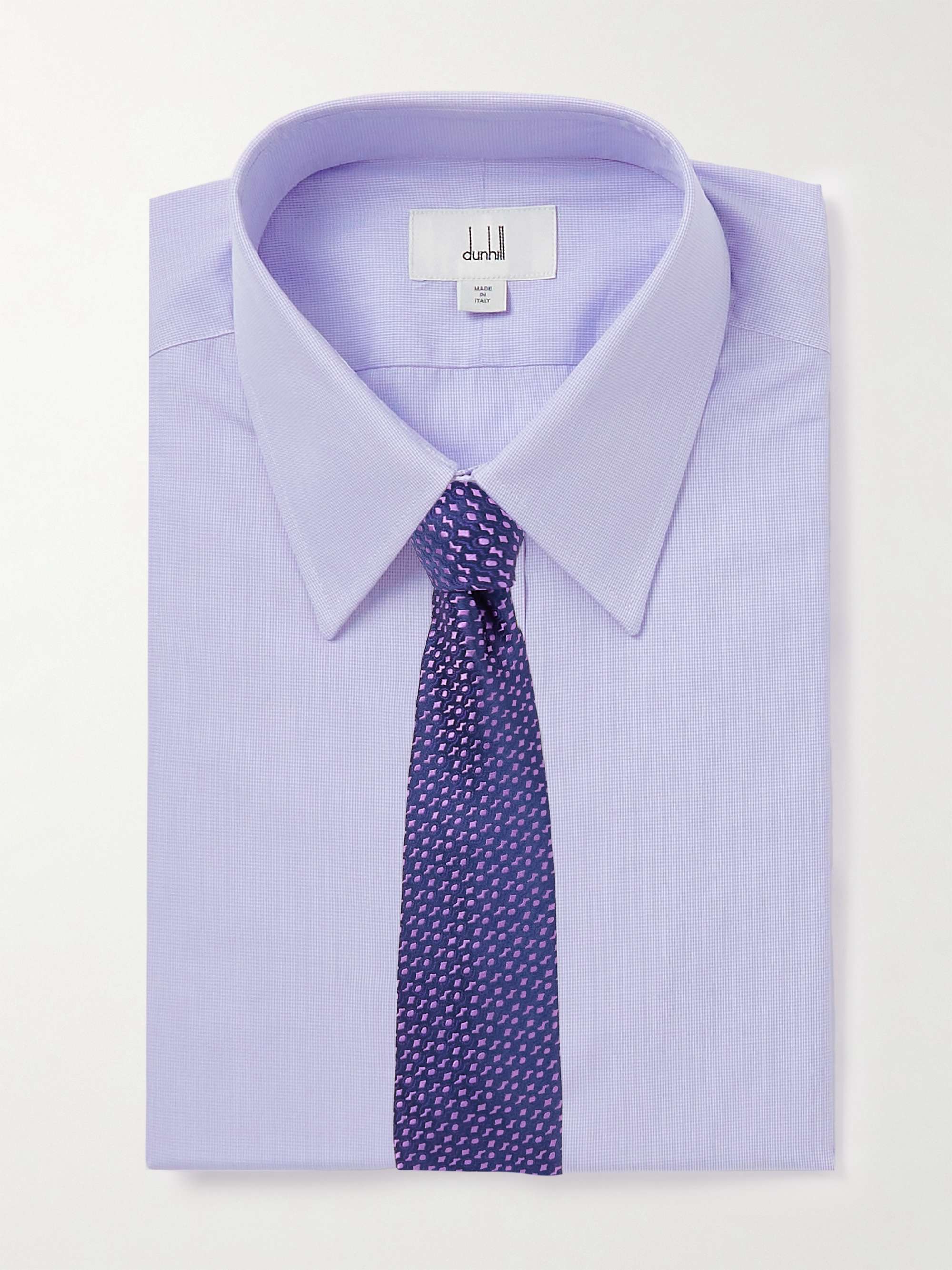 DUNHILL Checked Cotton Shirt