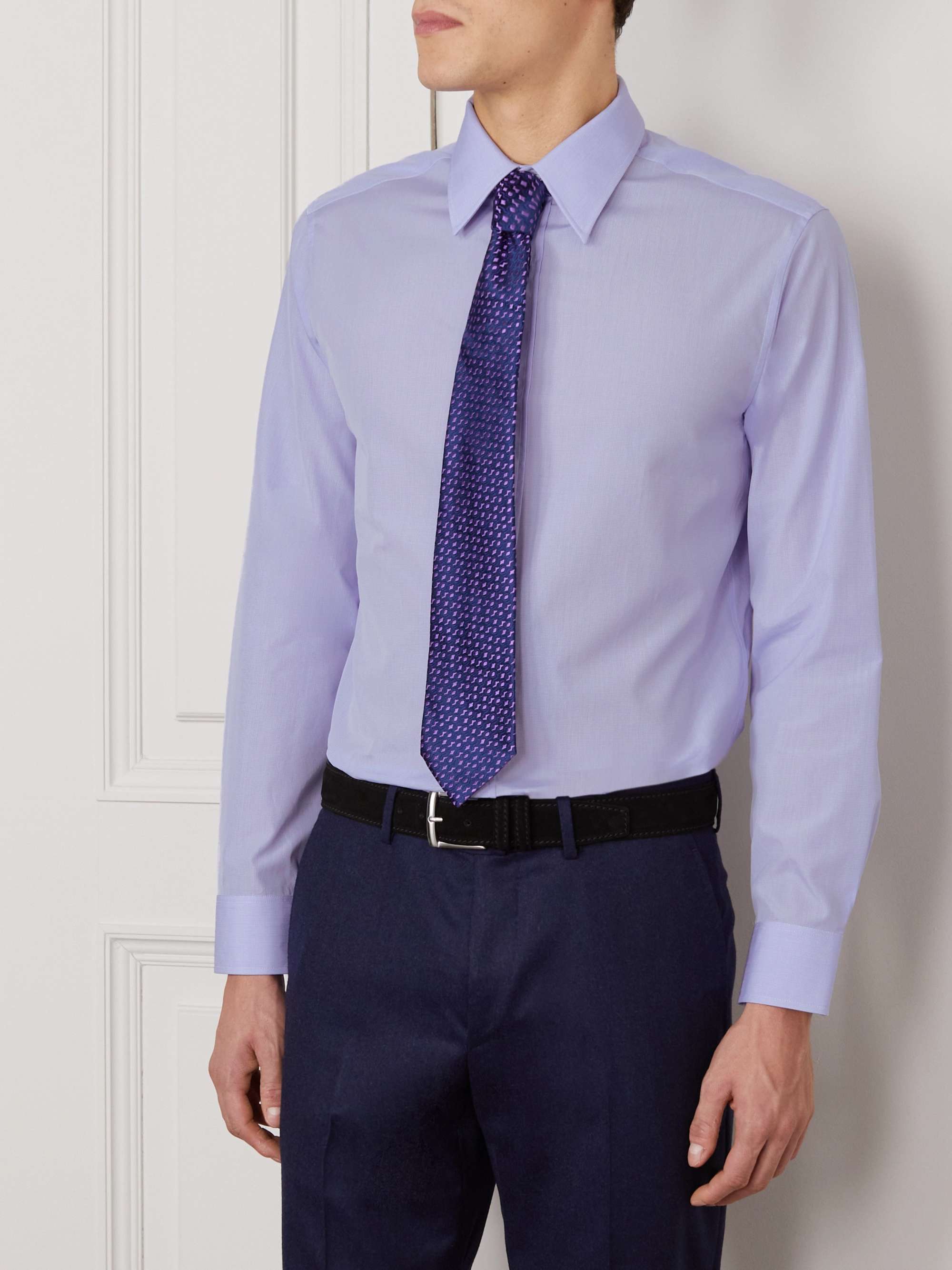 DUNHILL Checked Cotton Shirt
