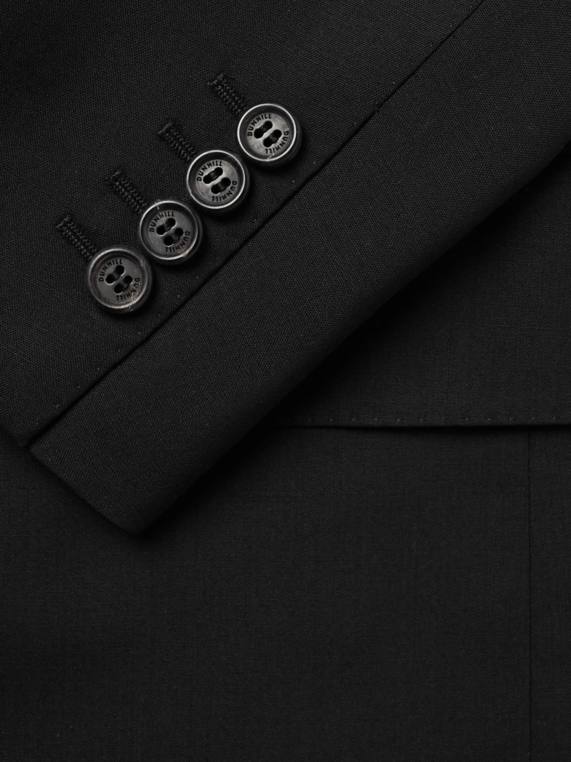DUNHILL Slim-Fit Double-Breasted Wool-Blend Blazer