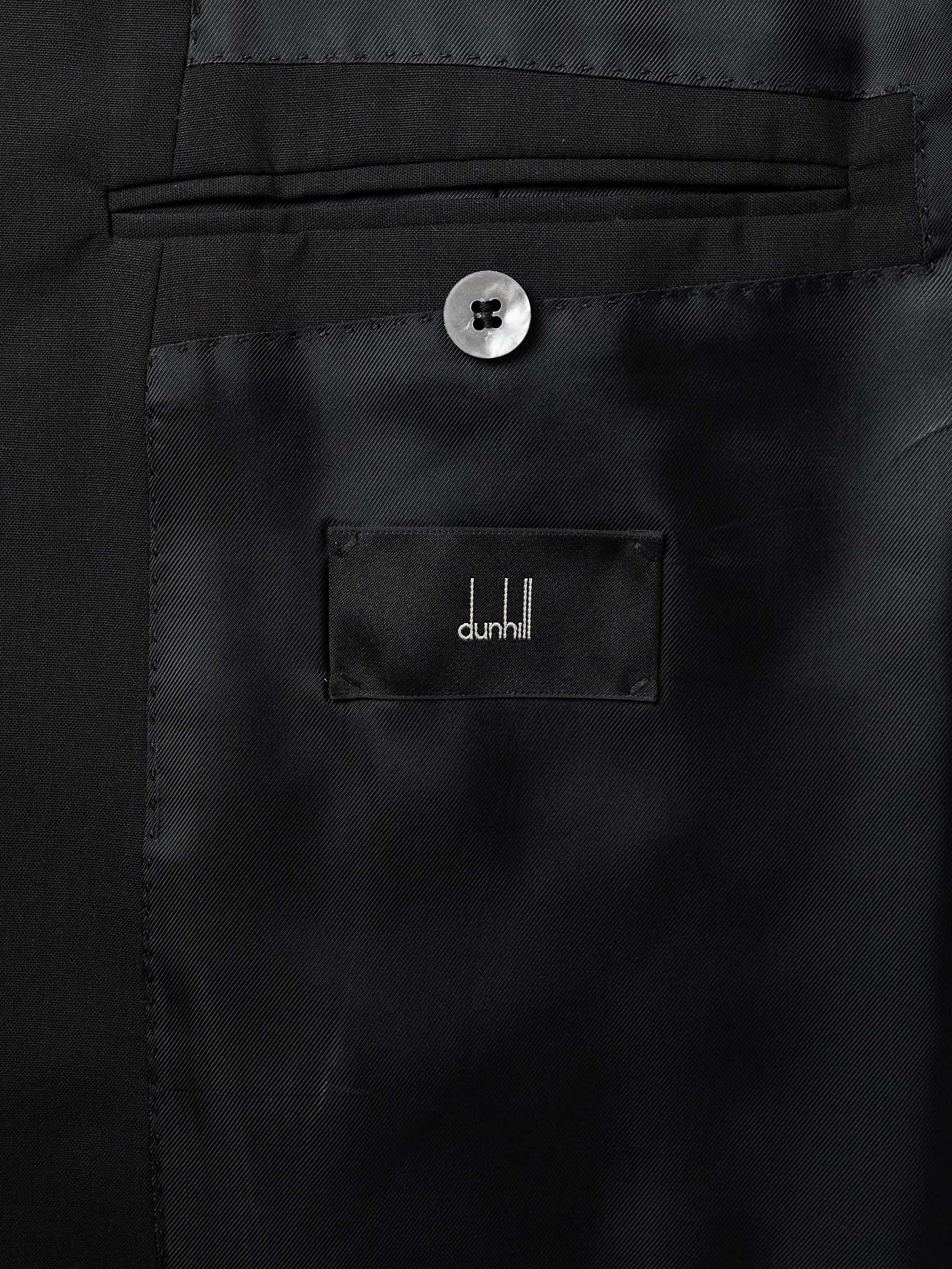 DUNHILL Slim-Fit Double-Breasted Wool-Blend Blazer