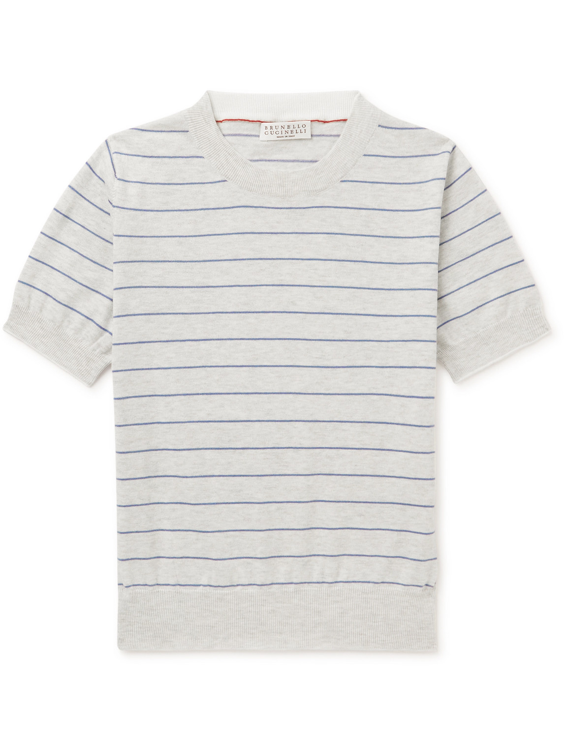 Ages 8-11 Striped Cotton-Jersey T-Shirt