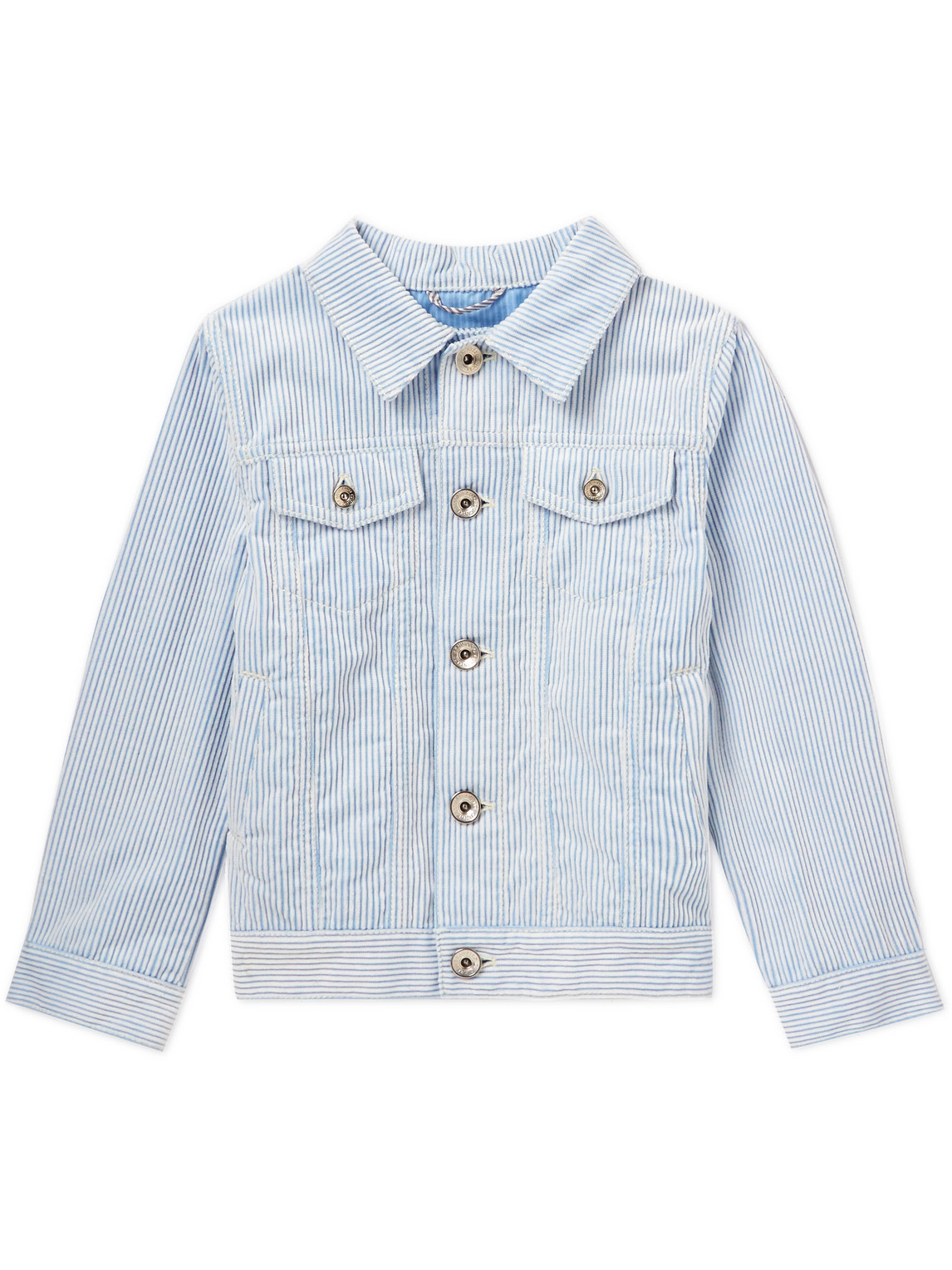 Ages 8-11 Cotton-Corduroy Trucker Jacket