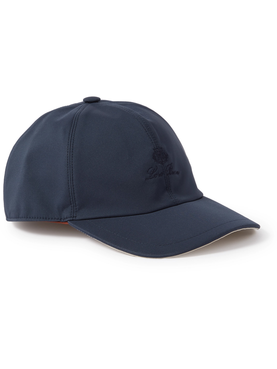 Loro Piana Baby Logo-embroidered Storm System® Baseball Cap In Blue