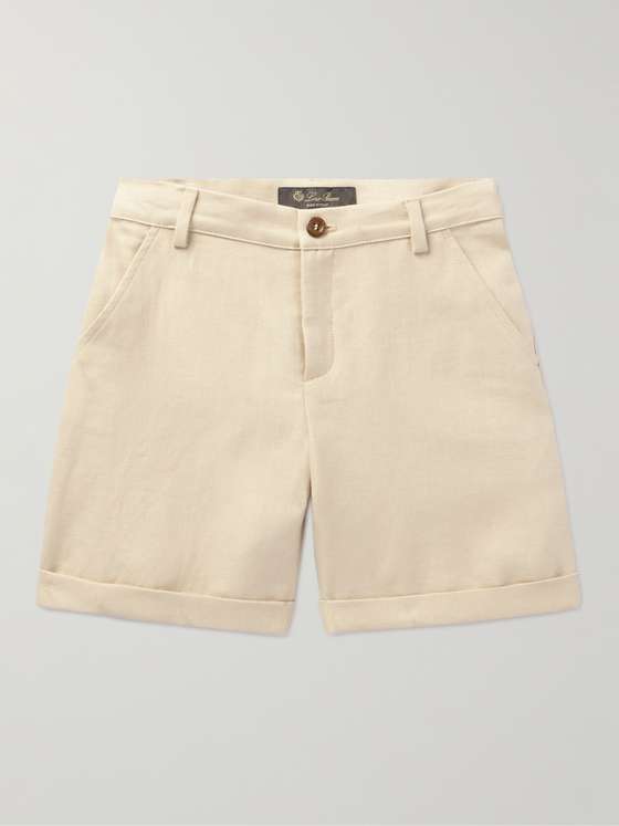 mrporter.com | Nevin Antigua Linen Bermuda Shorts