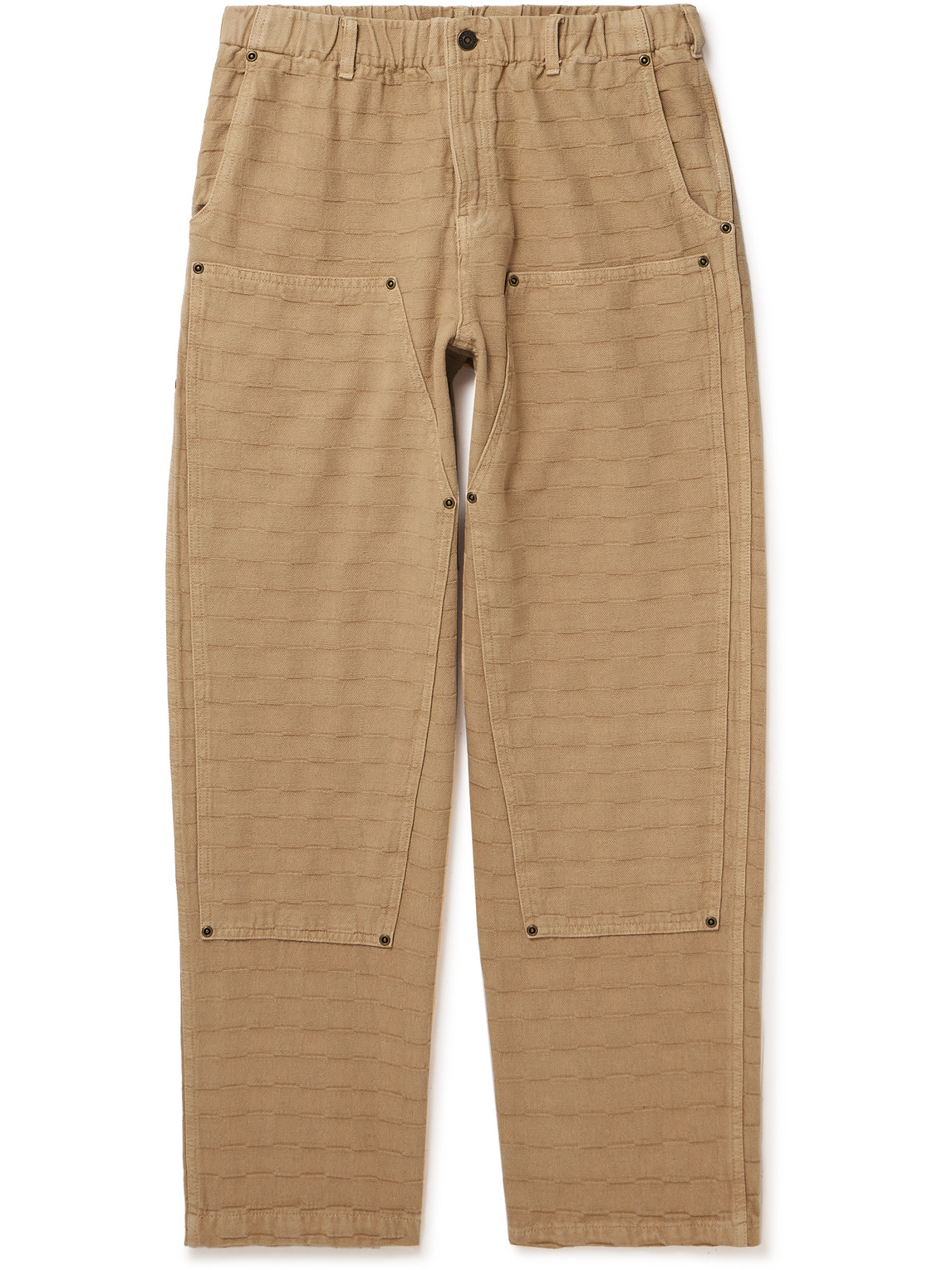 GENERAL ADMISSION – Rat Rock Straight-Leg Panelled Jacquard Jeans