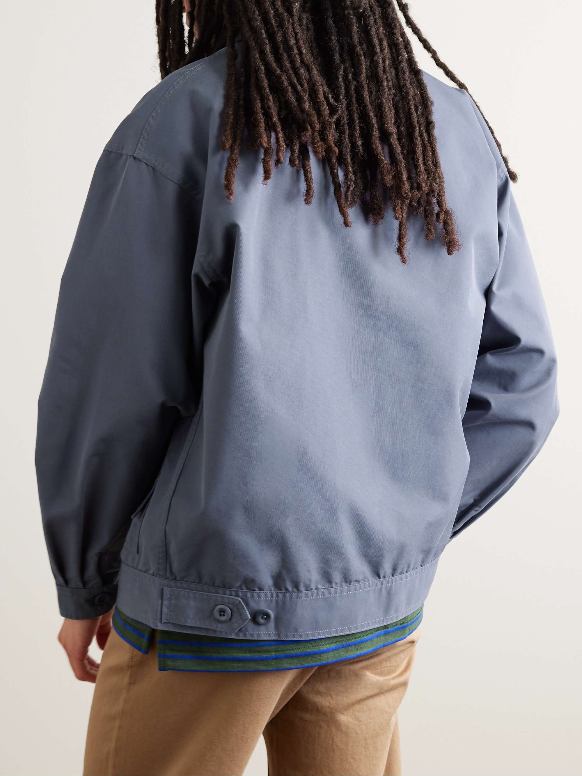 Mechanic Corduroy-Trimmed Cotton-Blend Twill Jacket