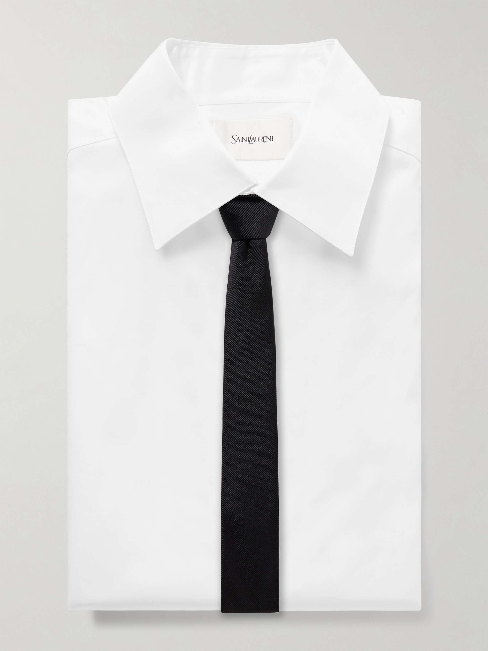 SAINT LAURENT 5cm Silk-Twill Tie for Men | MR PORTER