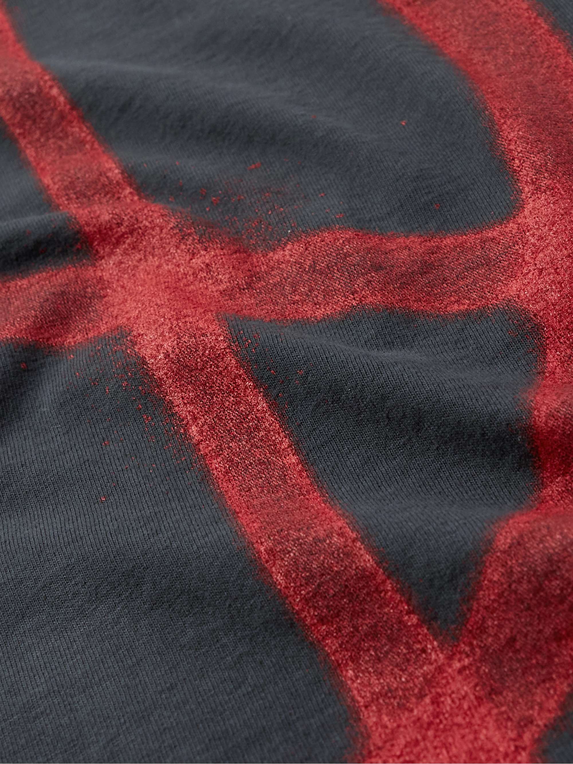 GALLERY DEPT. Anarchy Printed Cotton-Jersey T-Shirt