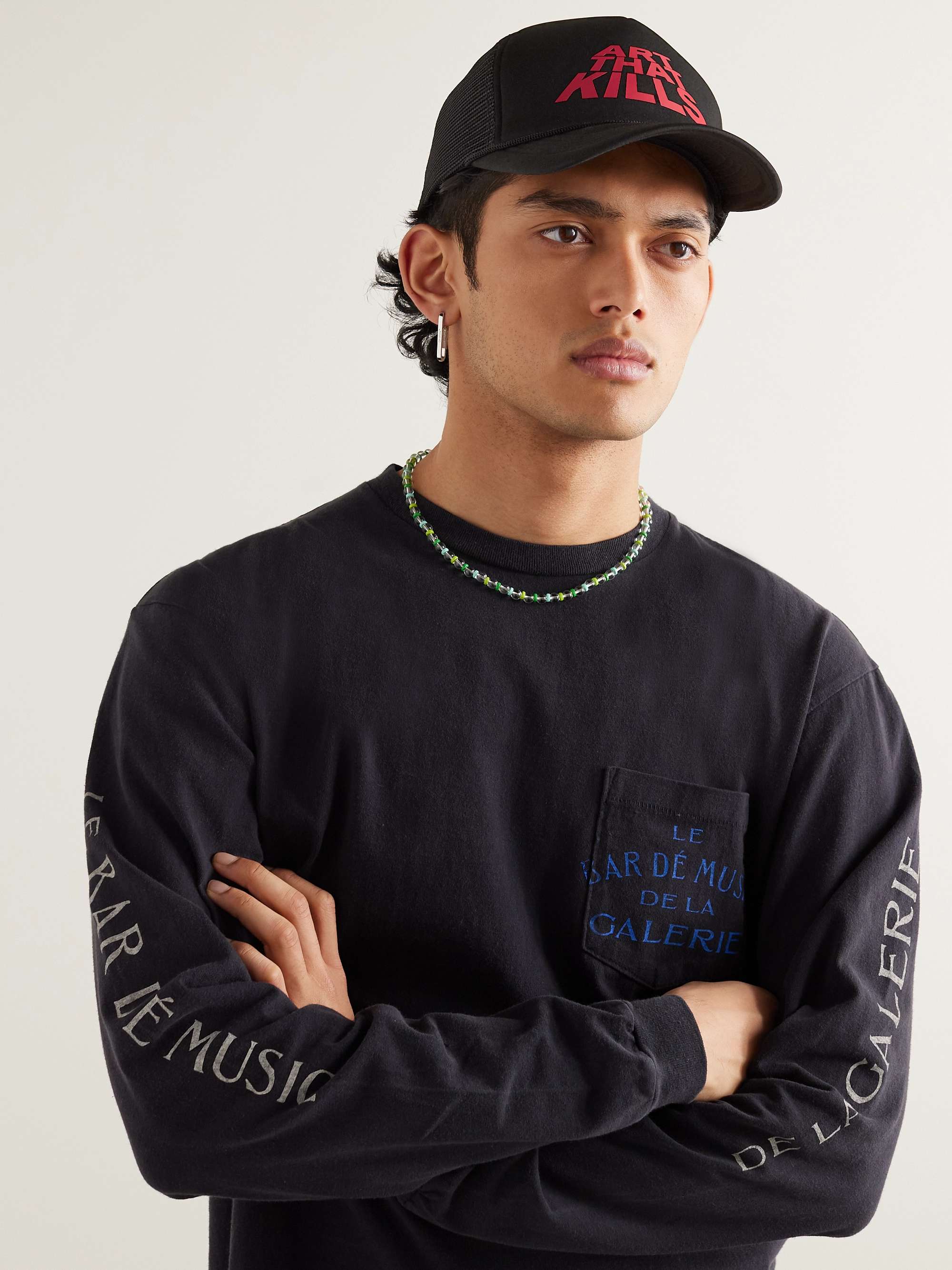 GALLERY DEPT. Printed Canvas and Mesh Cap