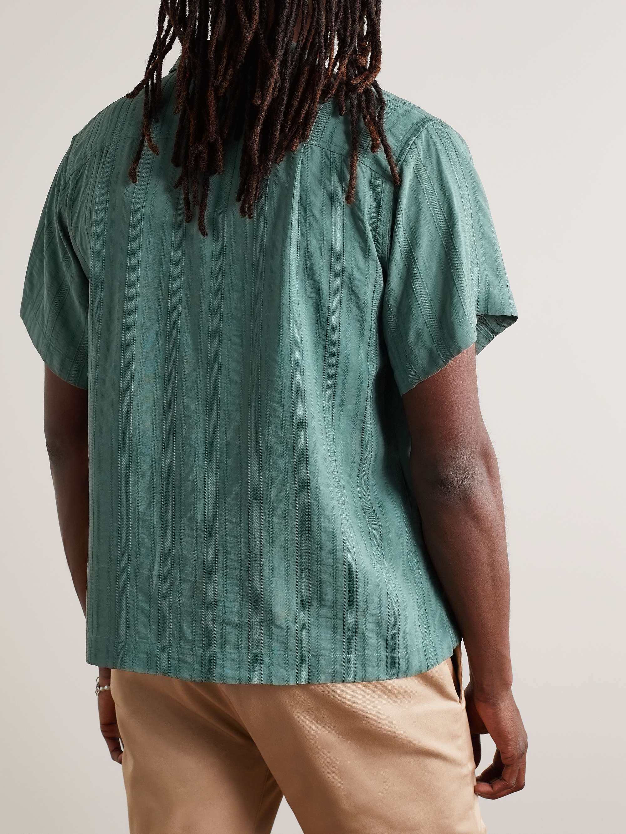 GALLERY DEPT. Mechanic Satin-Jacquard Shirt