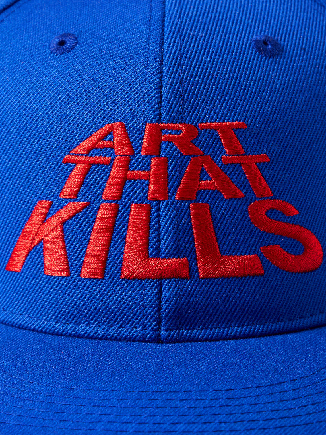 Shop Gallery Dept. Atk G-patch Embellished Cotton-twill Baseball Cap In Blue