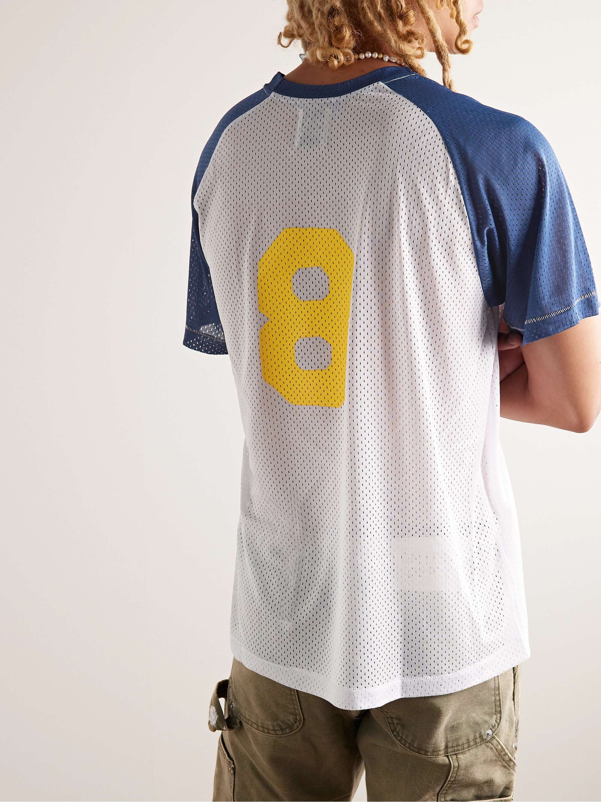 GALLERY DEPT. Logo-Print Mesh T-Shirt