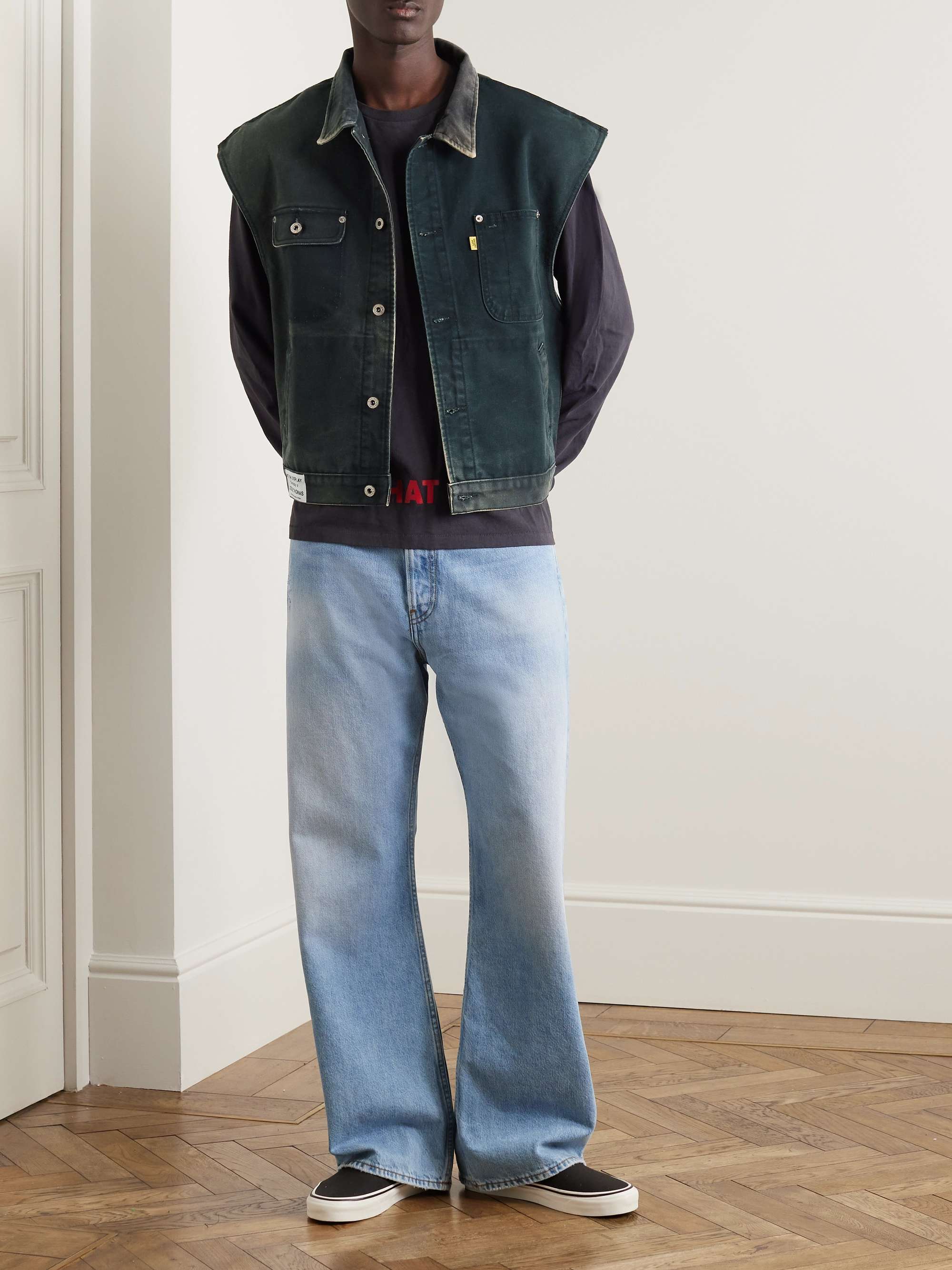 GALLERY DEPT. Logan Denim Vest for Men | MR PORTER