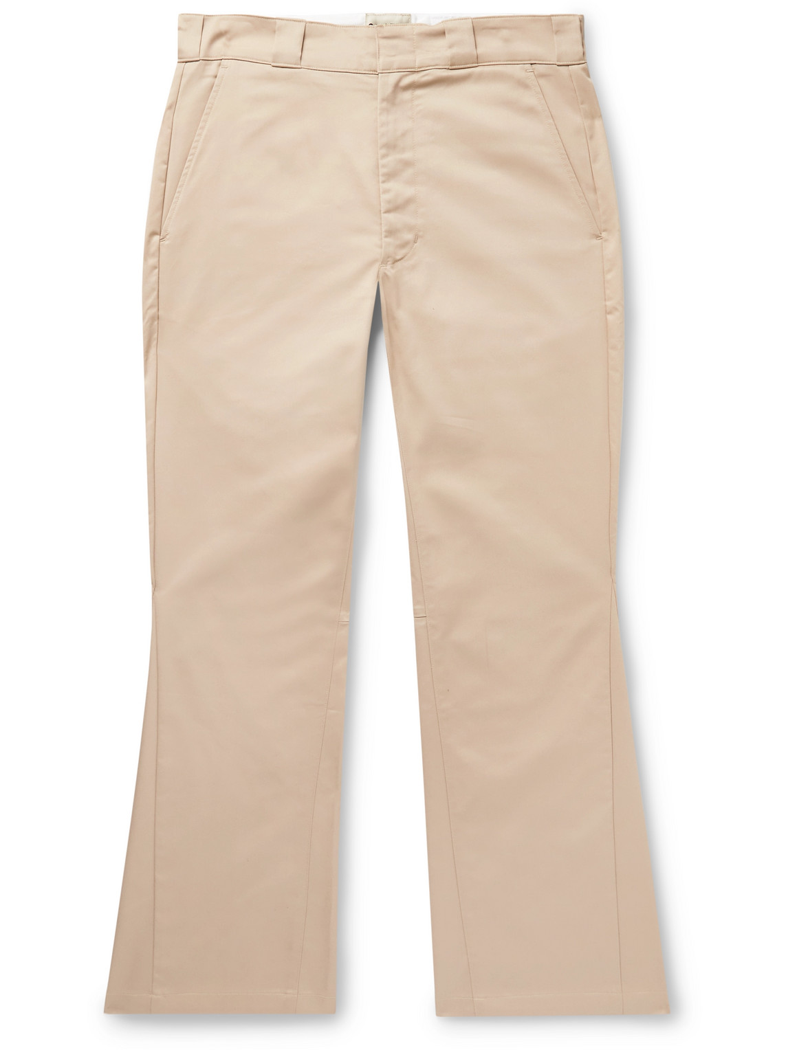GALLERY DEPT. SLIM-FIT FLARED COTTON-TWILL TROUSERS