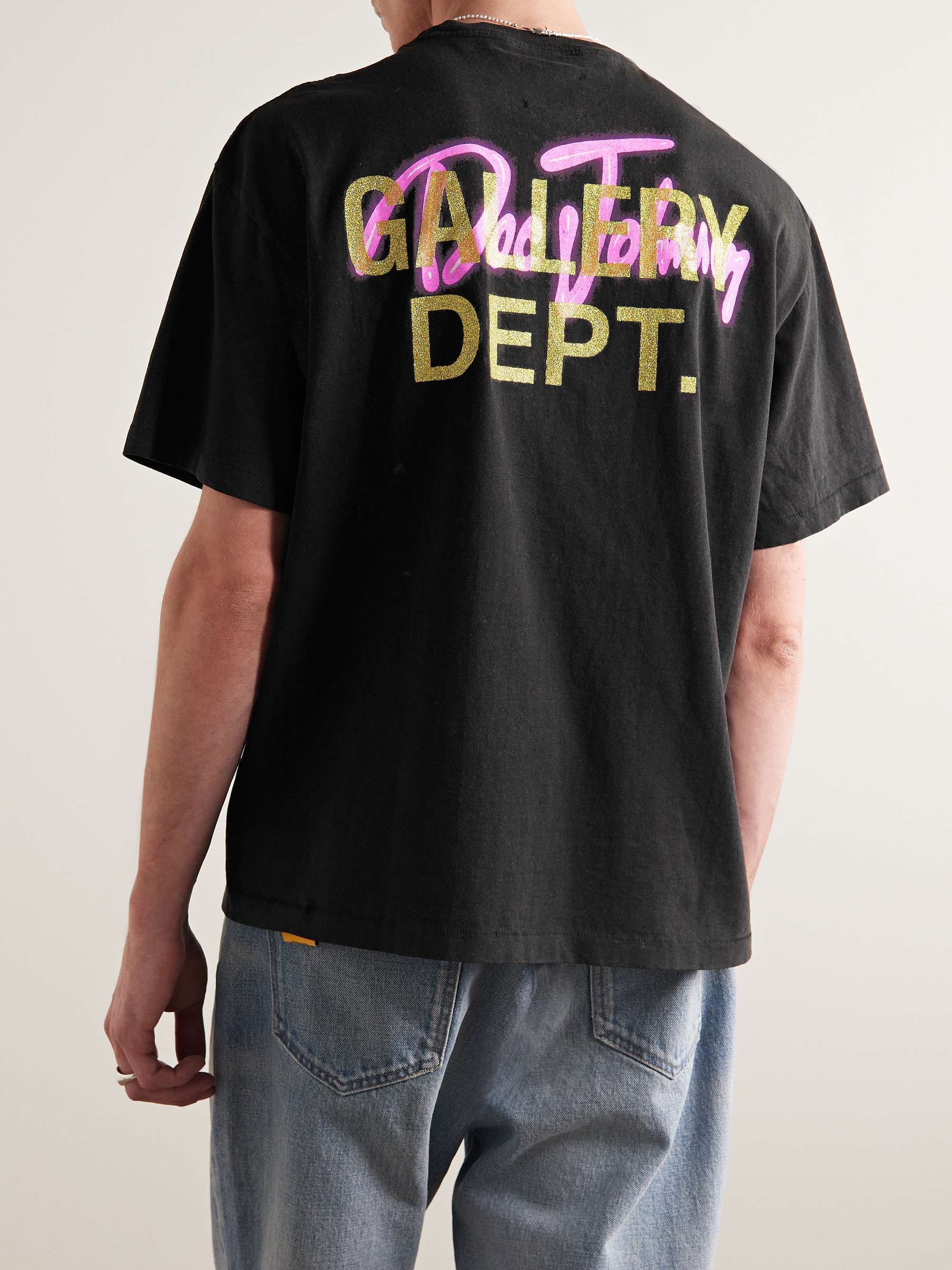 GALLERY DEPT. Printed Cotton-Jersey T-Shirt