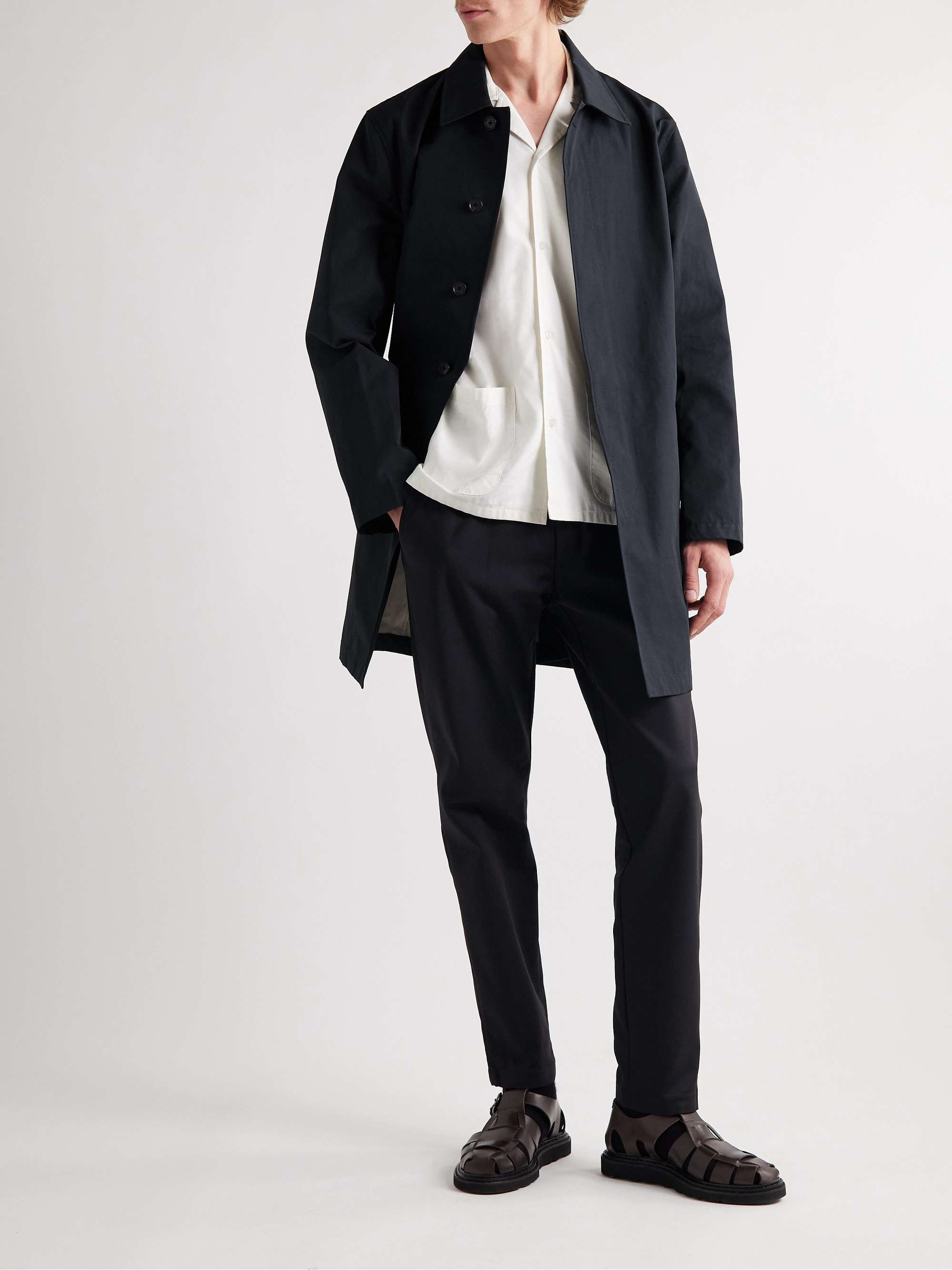 CLUB MONACO Mac Cotton-Blend Trench Coat
