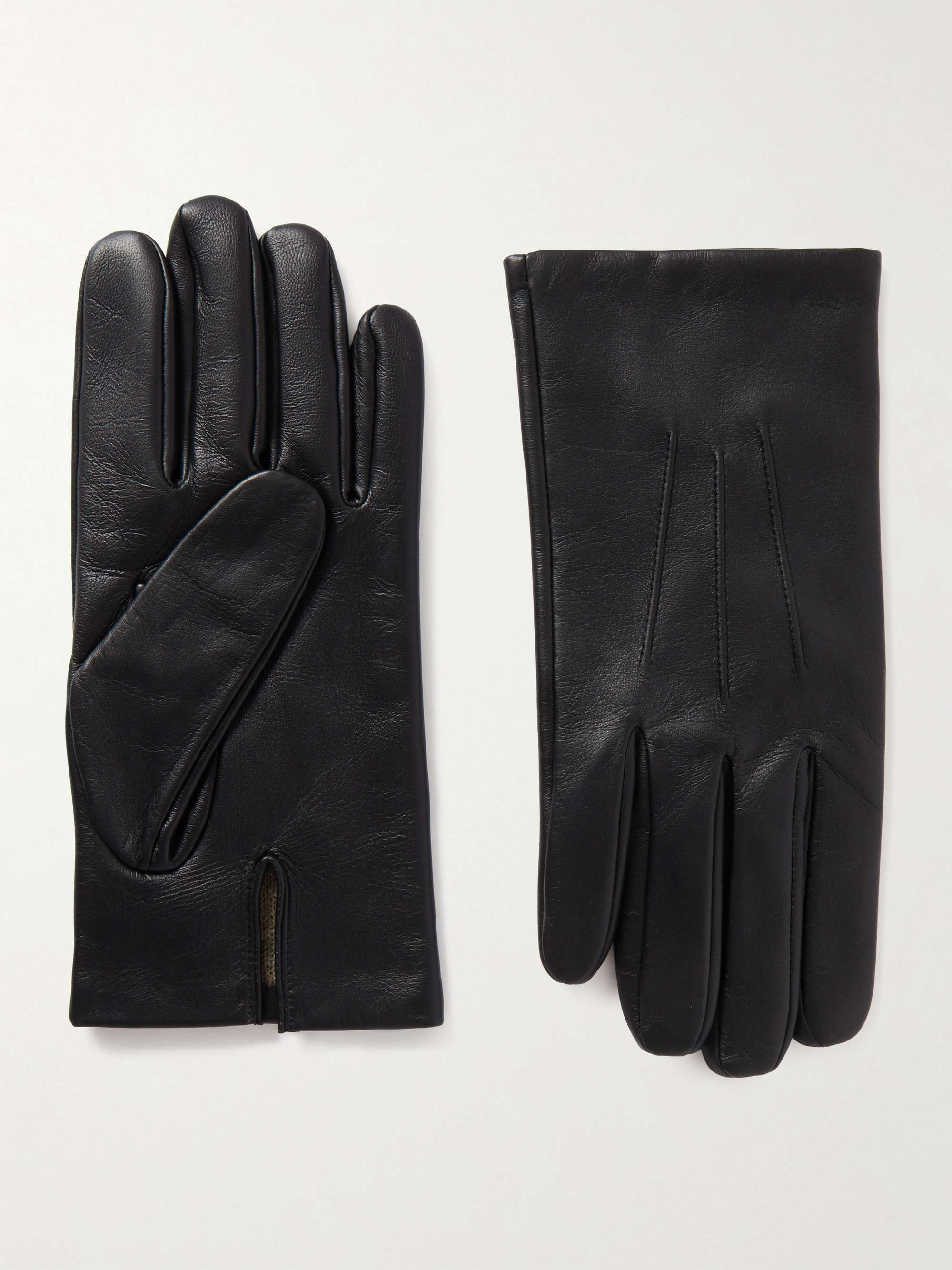 DENTS Shaftesbury Touchscreen Cashmere Lined Leather Gloves for