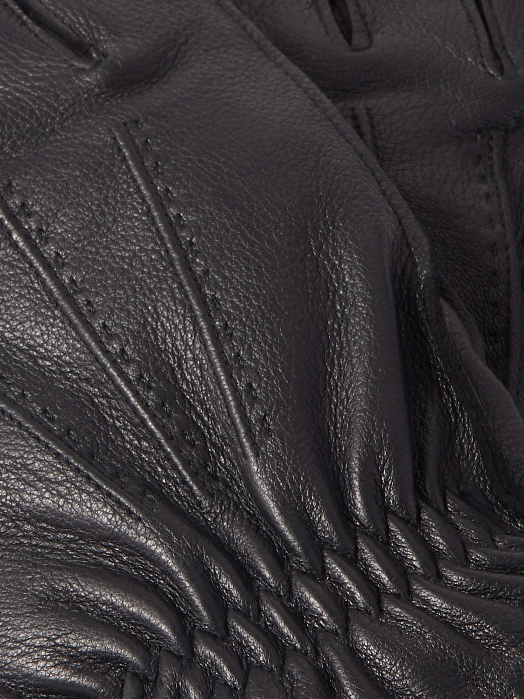 DENTS Edington Cashmere-Lined Leather Gloves
