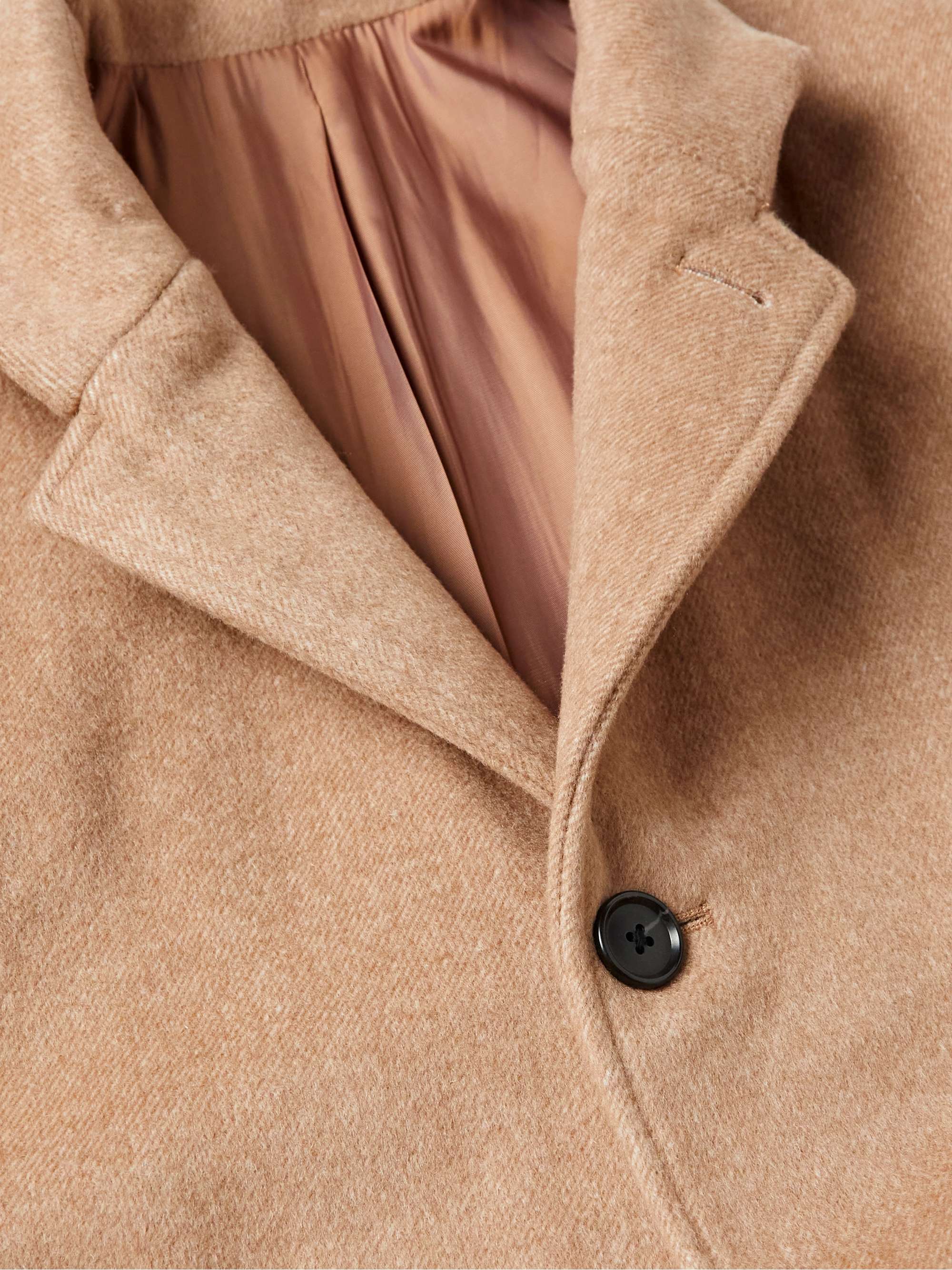 CLUB MONACO Loukas Wool-Blend Flannel Coat