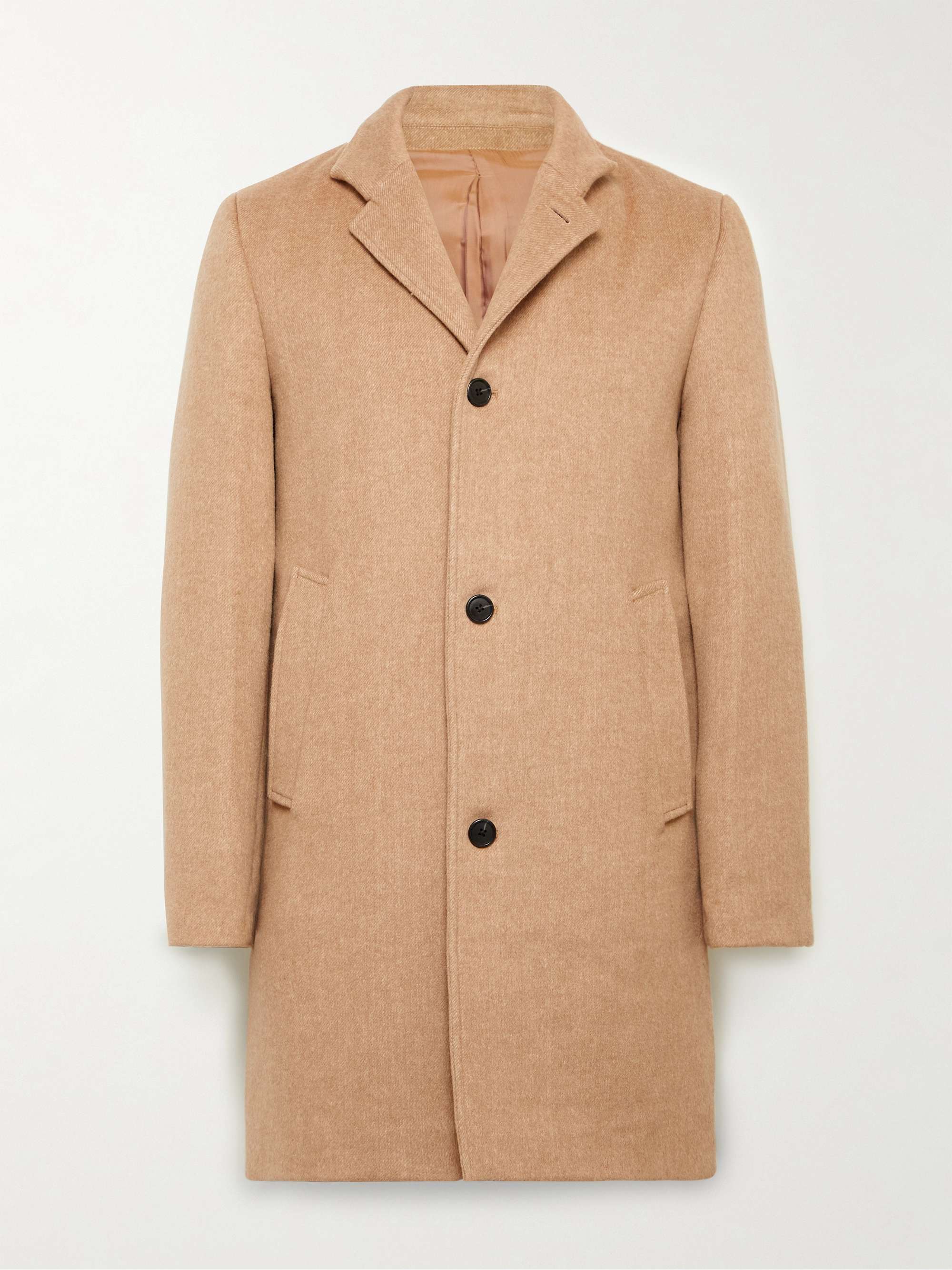 CLUB MONACO Loukas Wool-Blend Flannel Coat
