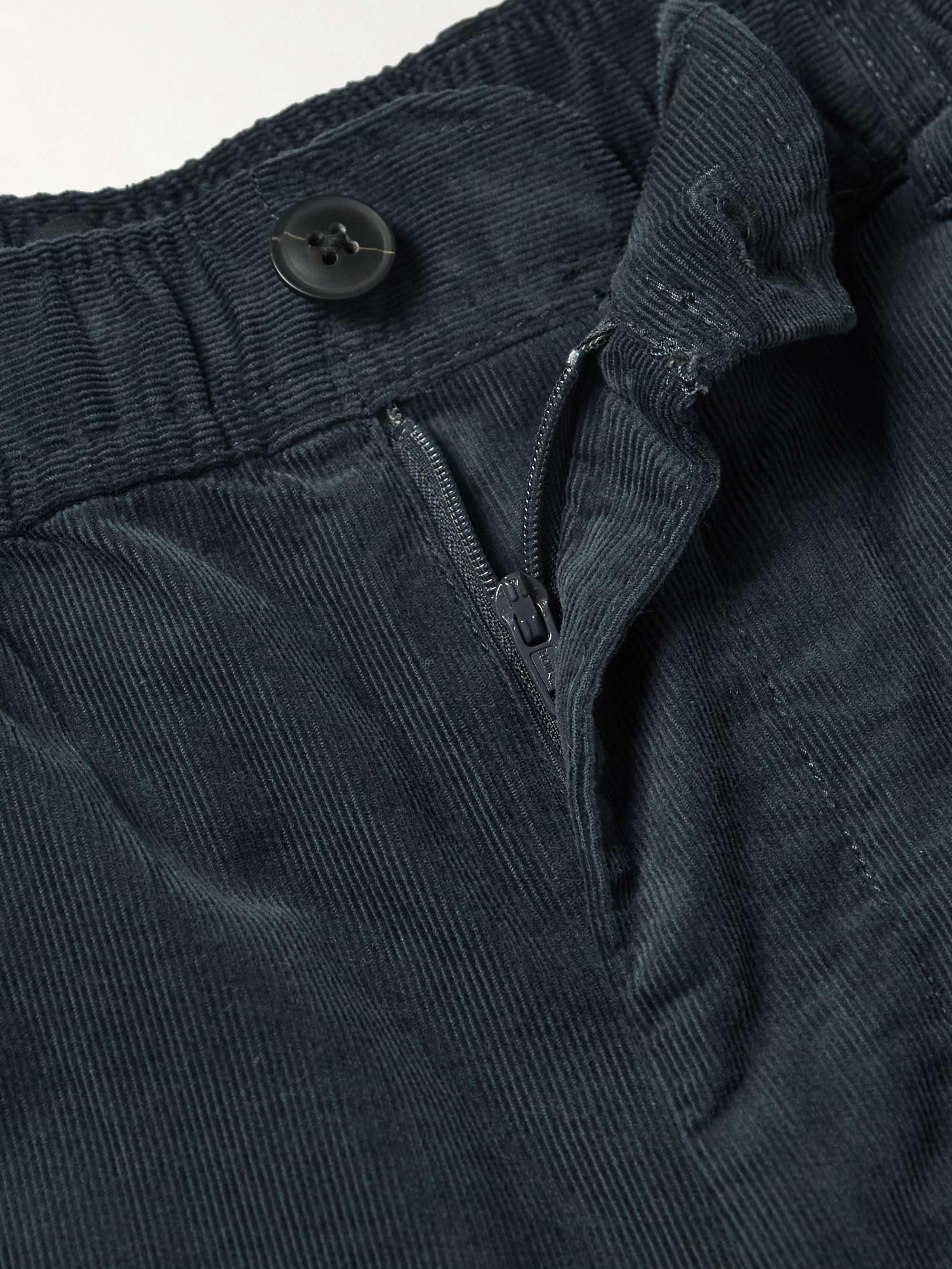 CLUB MONACO Straight-Leg Cotton-Corduroy Trousers