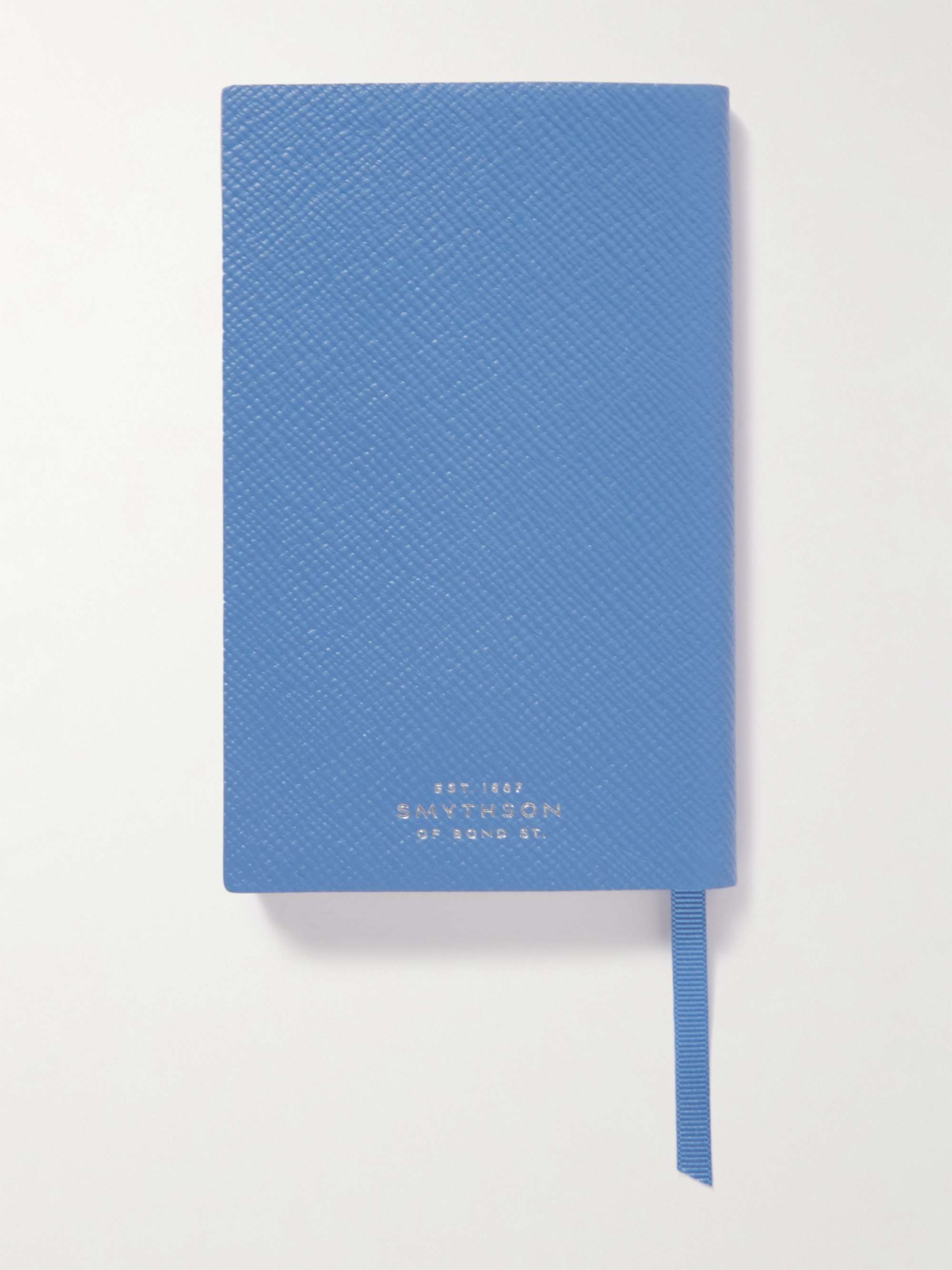 SMYTHSON Panama Cross-Grain Leather Notebook