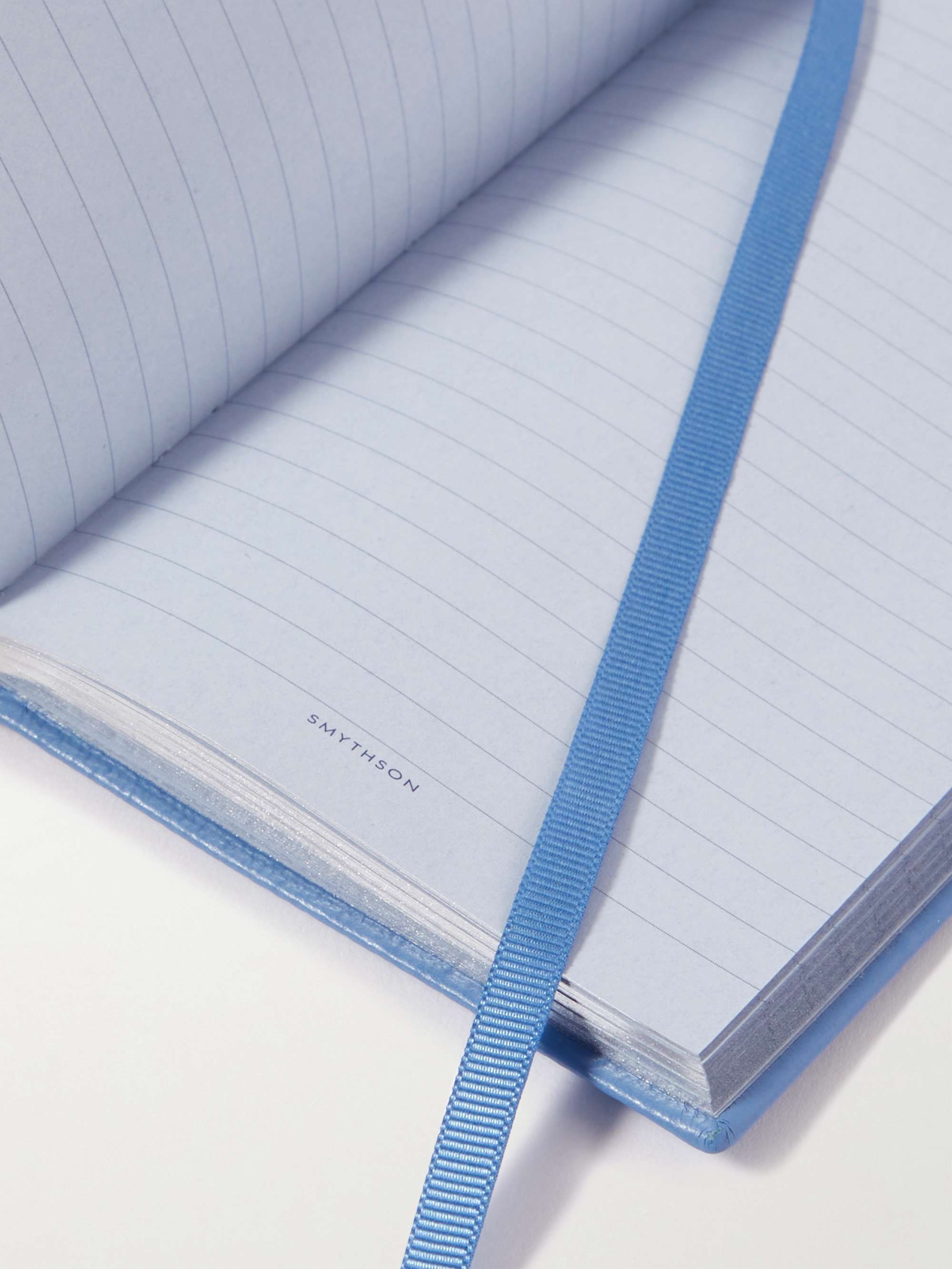 SMYTHSON Panama Cross-Grain Leather Notebook