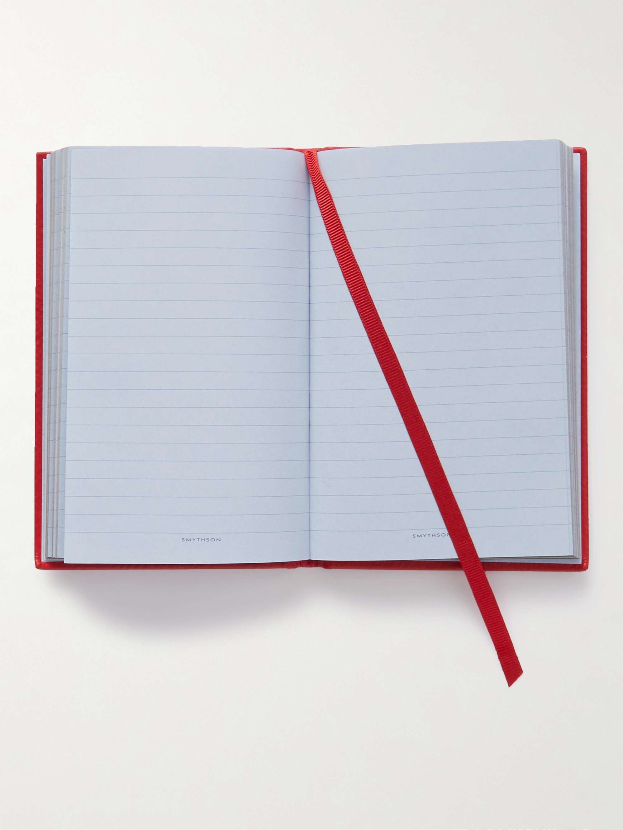 SMYTHSON Panama Cross-Grain Leather Notebook