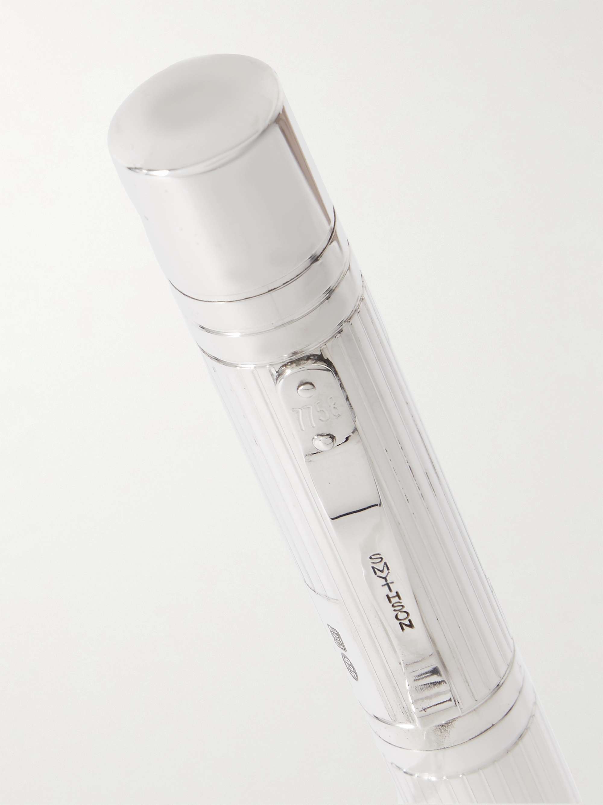 SMYTHSON Viceroy Silver Rollerball Pen