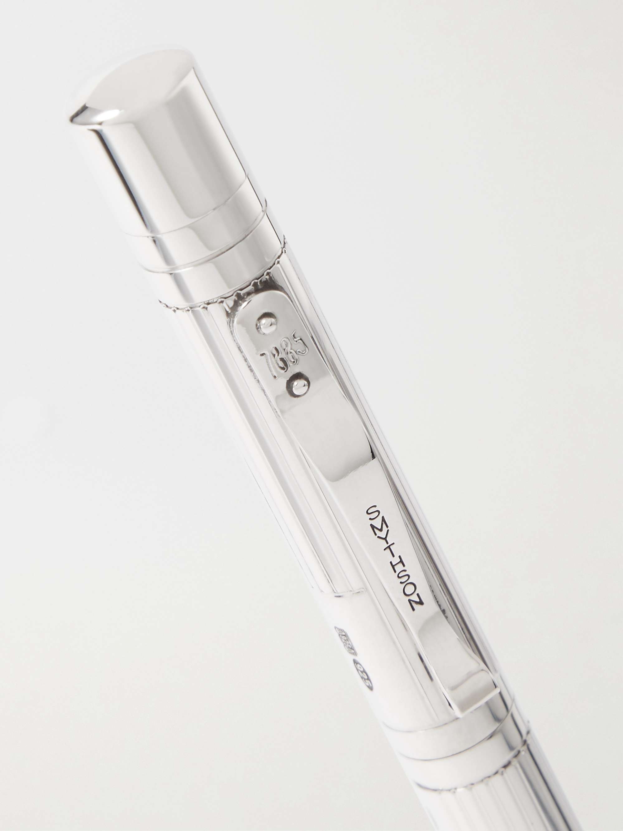 SMYTHSON Viceroy Sterling Silver Fountain Pen